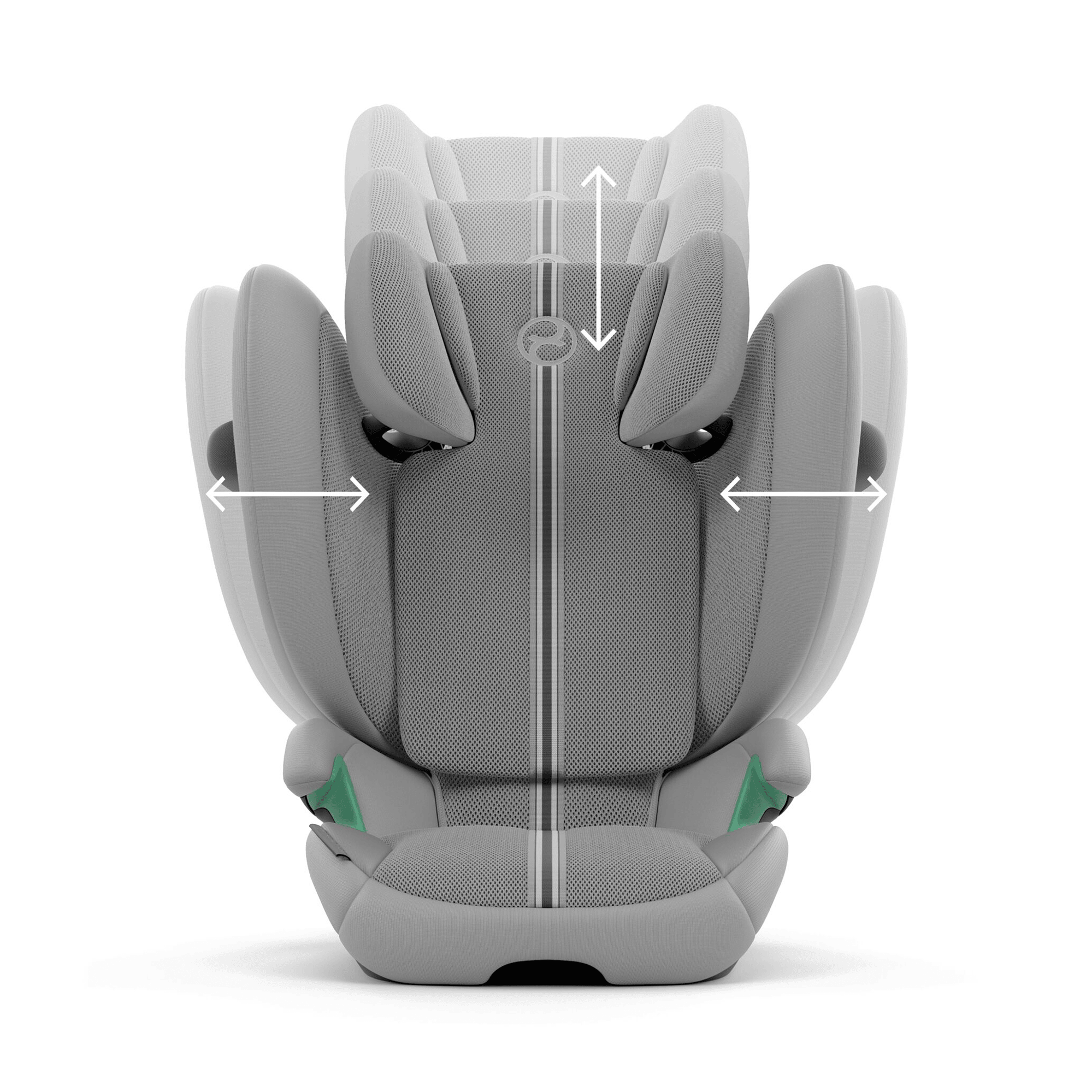 Kindersitze 15-36 kg, Gruppe 2/3, cybex, Grau – Produktansicht