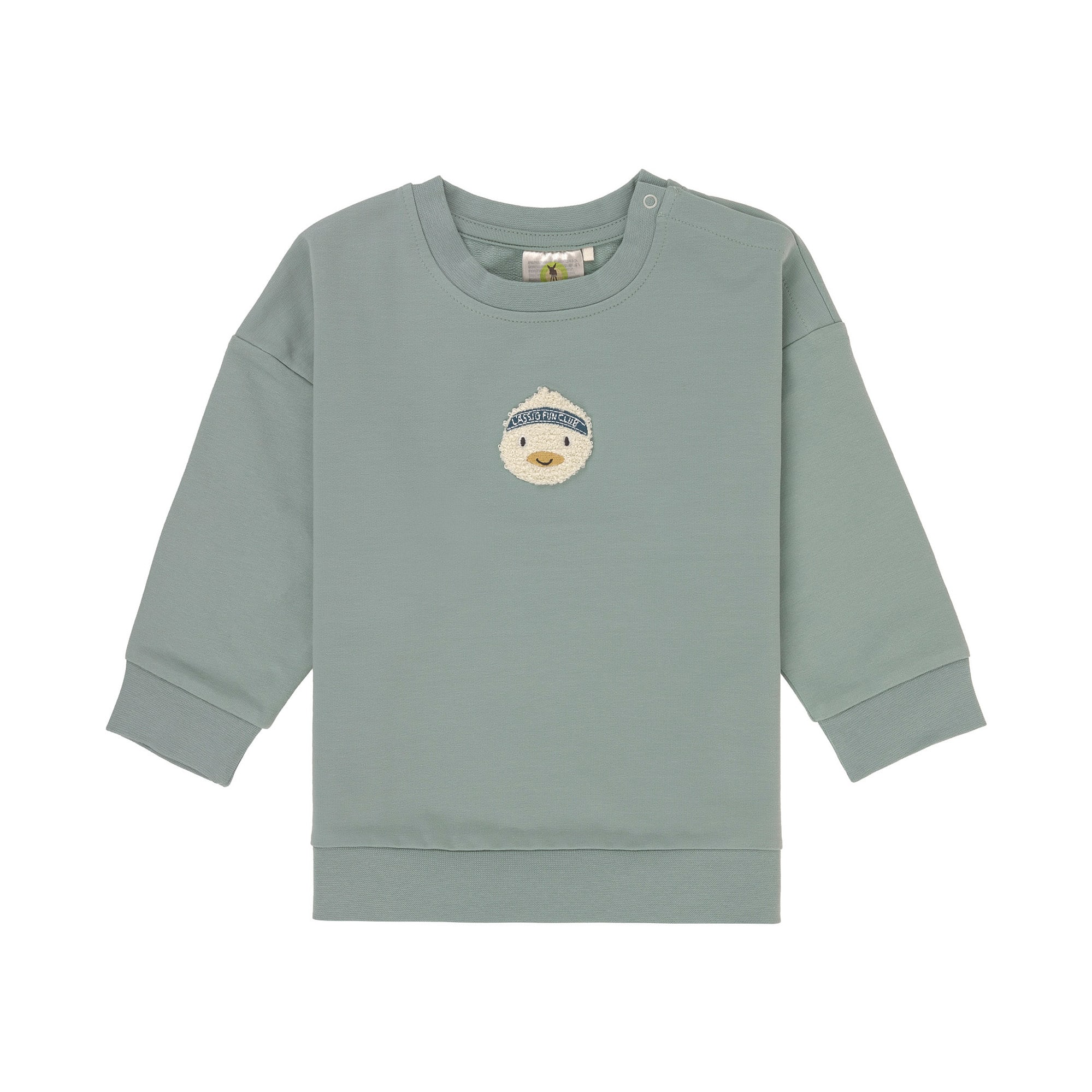 Pullover & Sweatshirts, LÄSSIG, Grün – Besonderheit: aus 95% Baumwolle