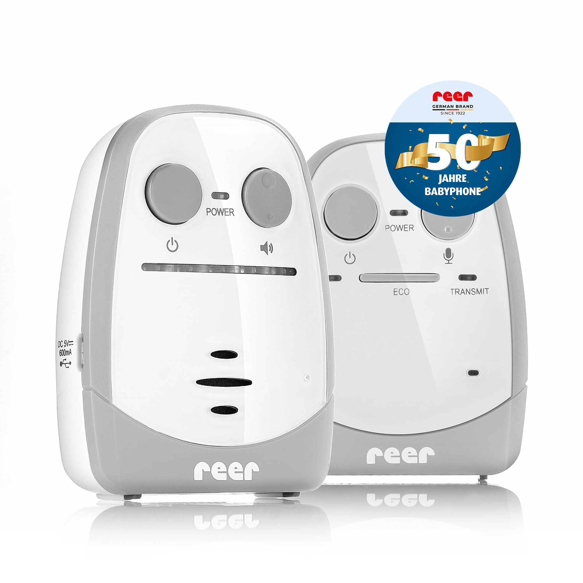 Audio Babyphone, reer, Weiß – Produktansicht