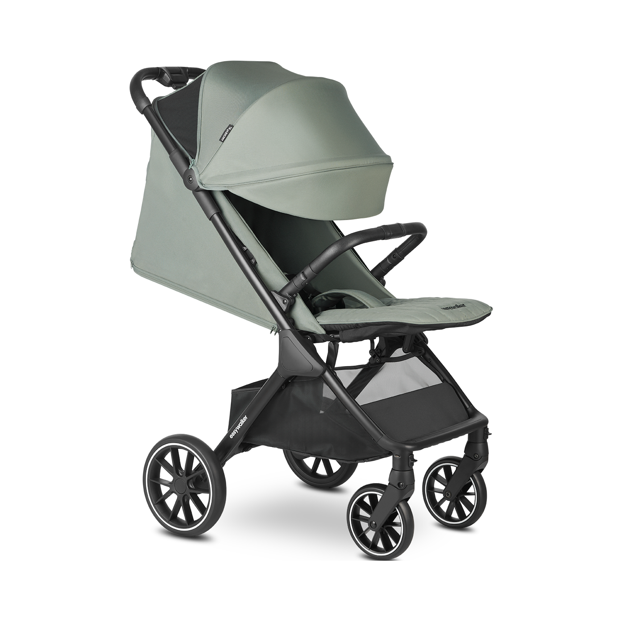 Reisebuggys, easywalker, Grün – Besonderheit: Offroad-Sportwagen im XL-Format – für Kinder bis ca. 5 Jahre (max. 22 kg)