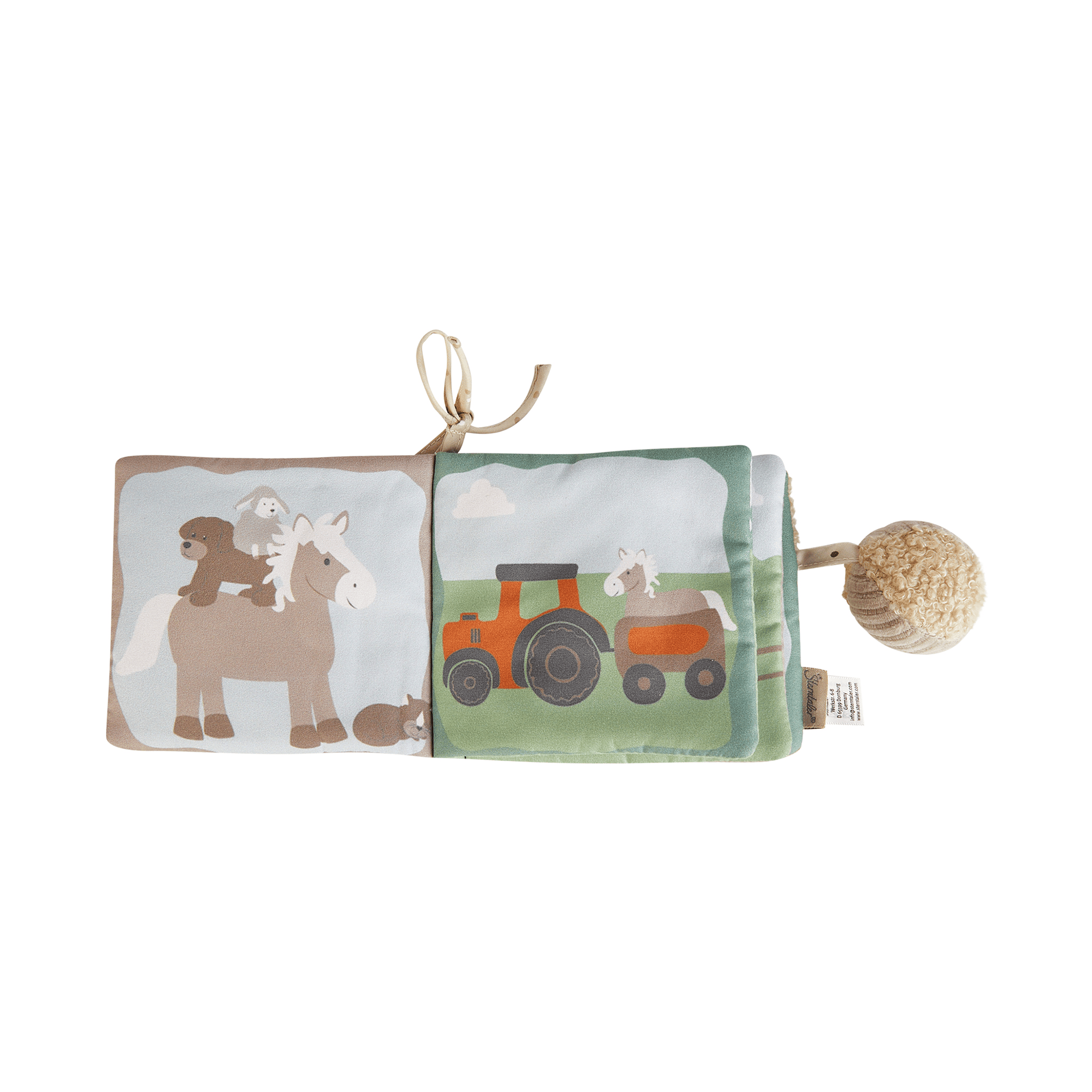 Stoffbücher, Sterntaler, Blau – Produktansicht