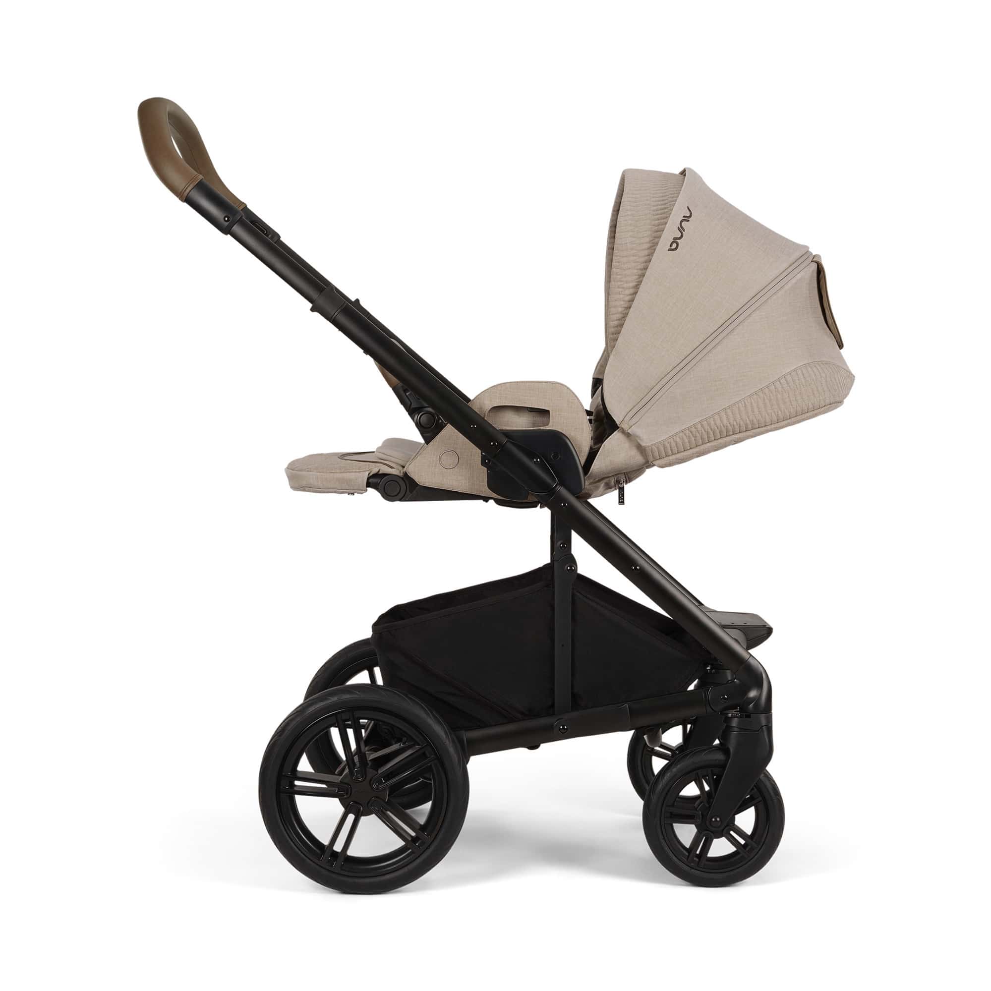 Kombi-Kinderwagen, nuna, Beige – Produktansicht