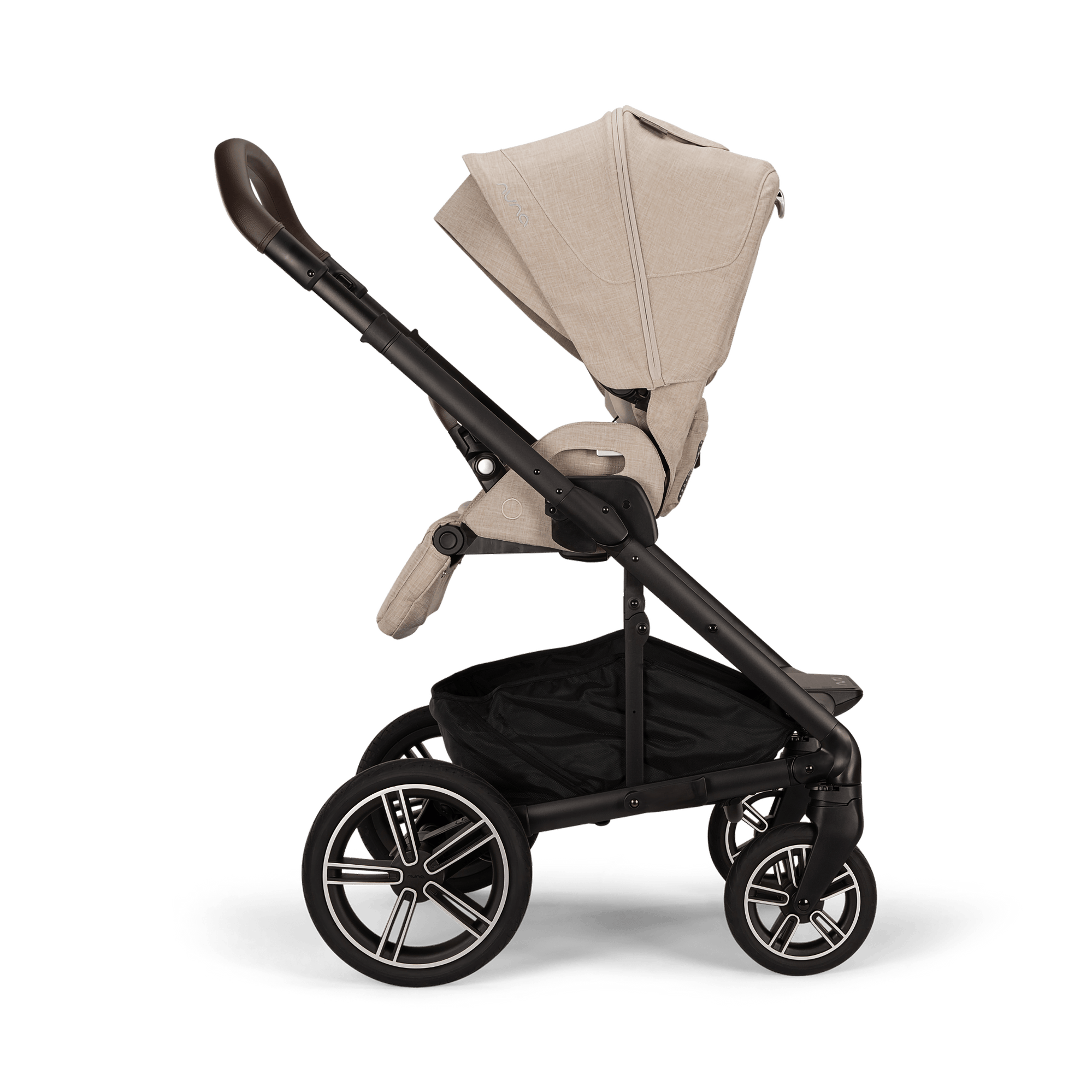 Kombi-Kinderwagen, nuna, Beige – Produktansicht