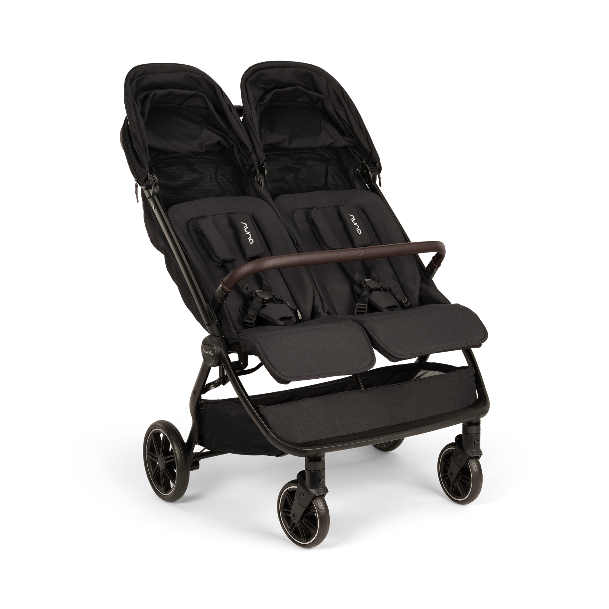 Zwillingswagen & Geschwisterwagen, nuna, Schwarz – Produktansicht