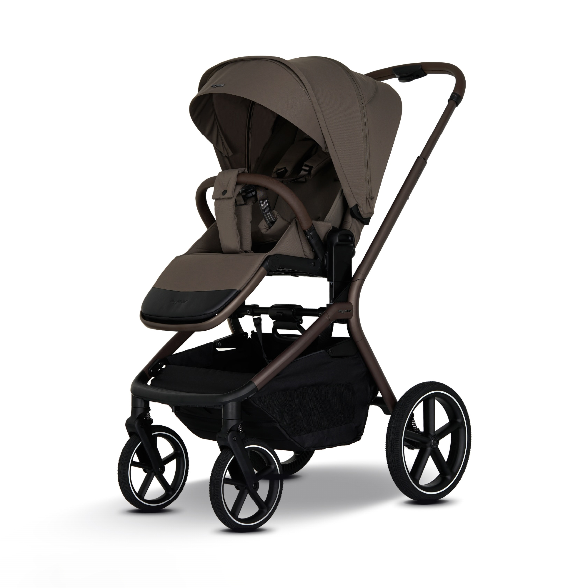 Kombi-Kinderwagen, My junior, Braun – Produktansicht