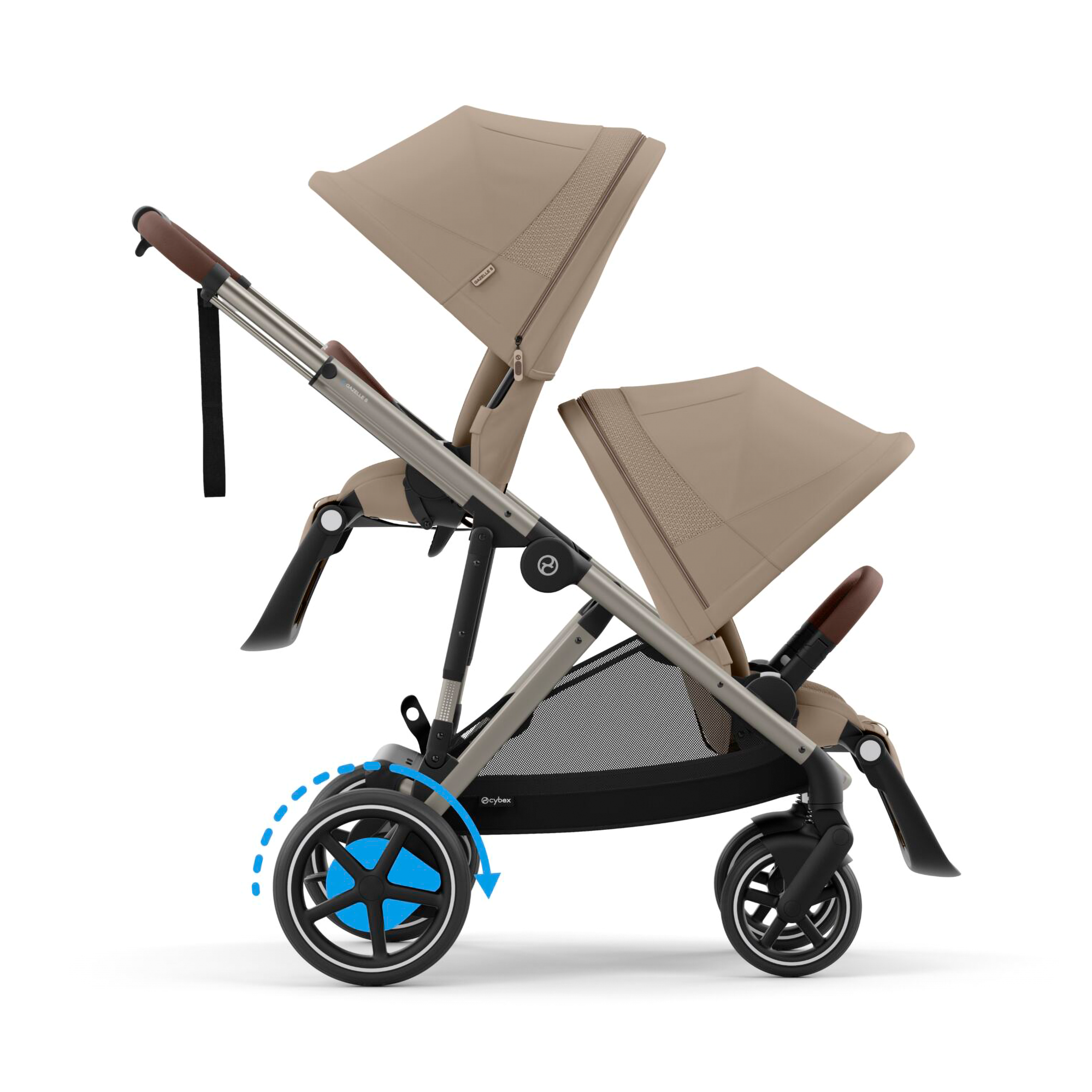 Kombi-Kinderwagen, cybex, Beige – Produktansicht