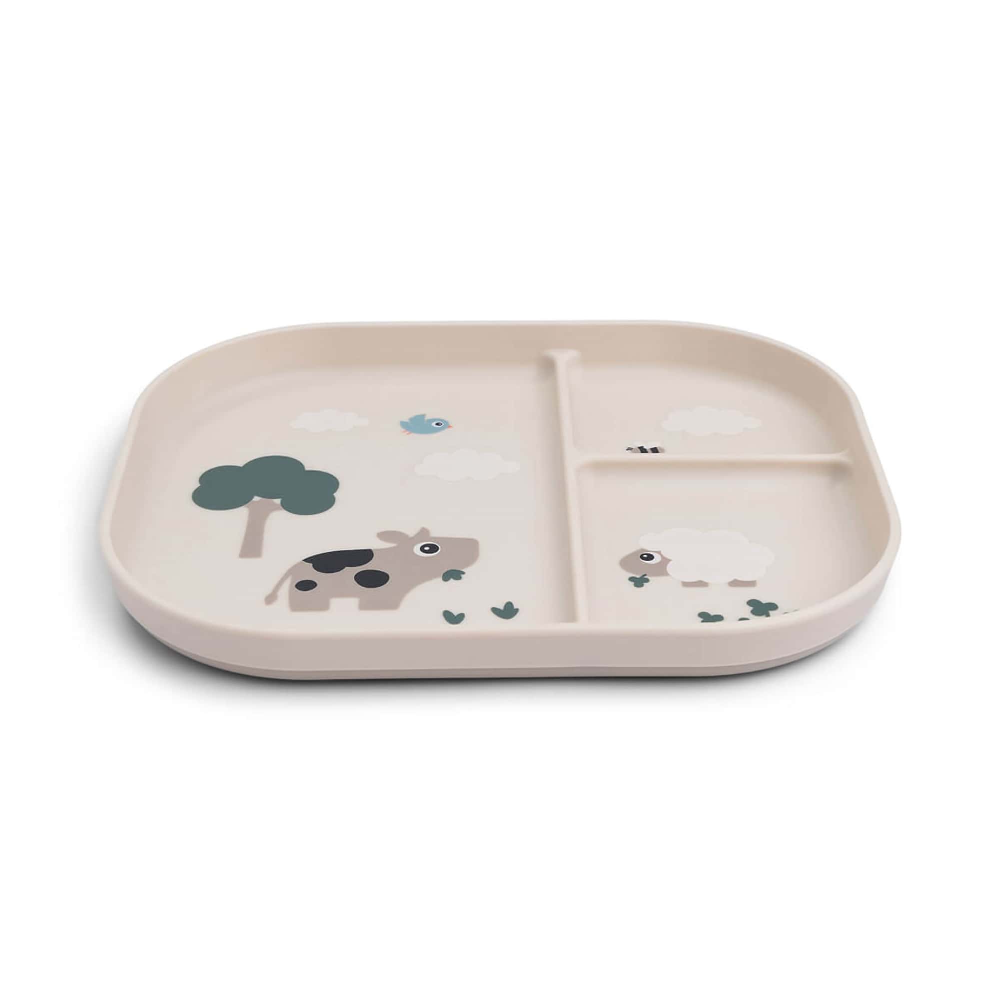 Kinderteller, done by deer, Beige – Produktansicht