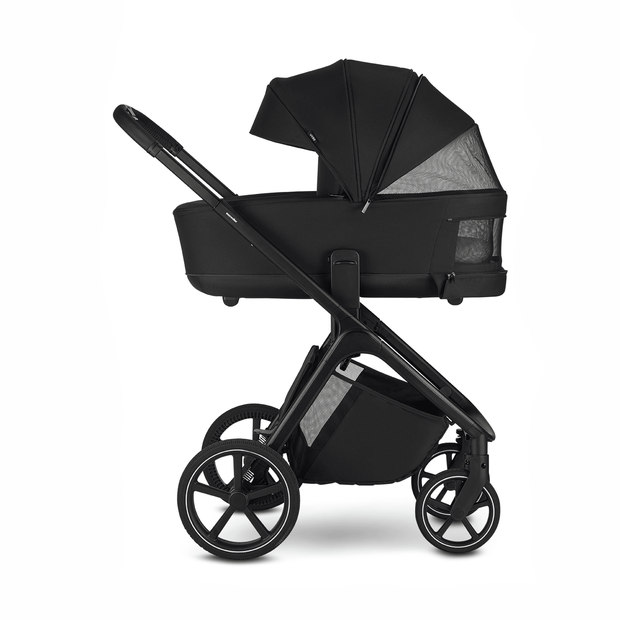 Kombi-Kinderwagen, easywalker, Schwarz – Produktansicht