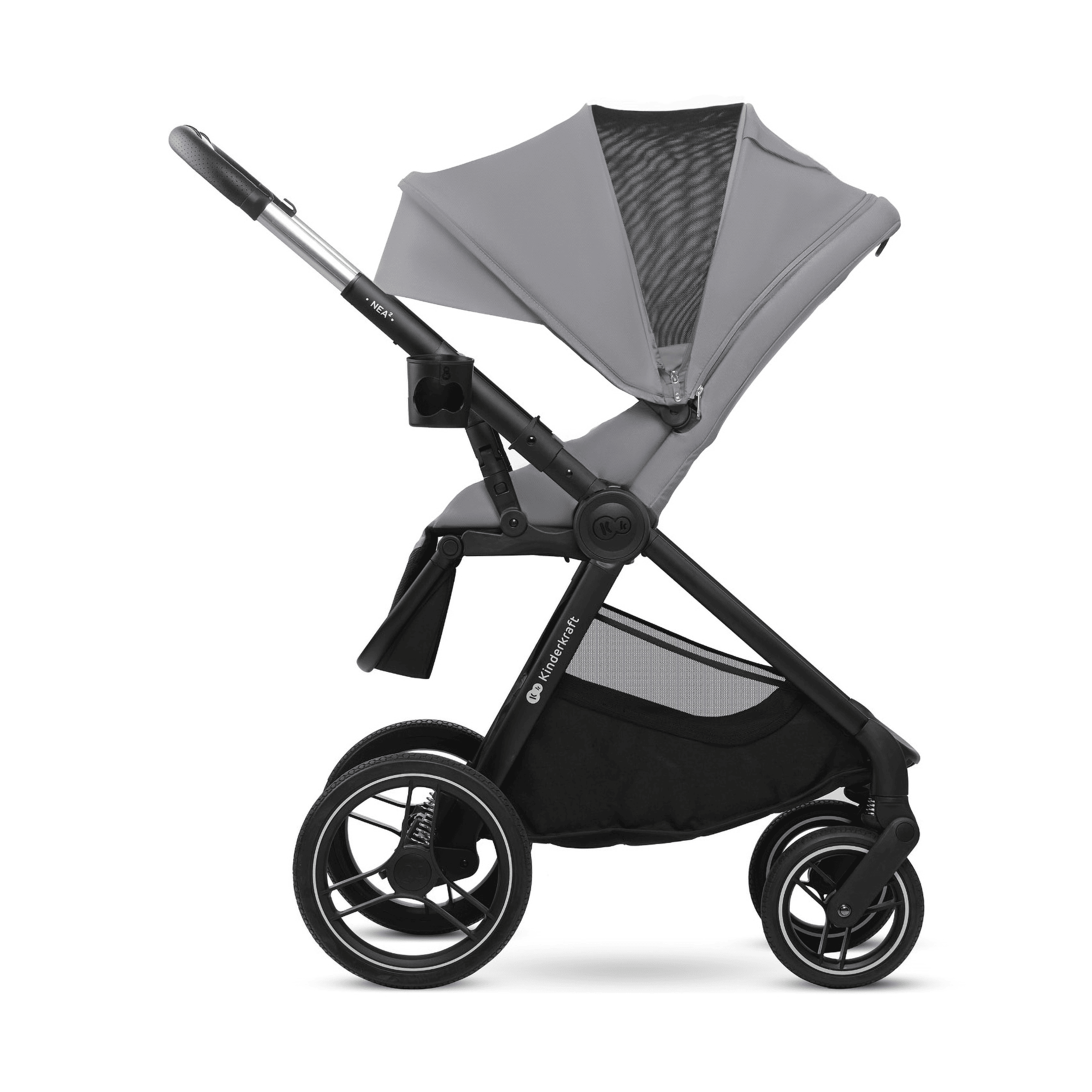 Kombi-Kinderwagen, Kinderkraft, Grau – Produktansicht