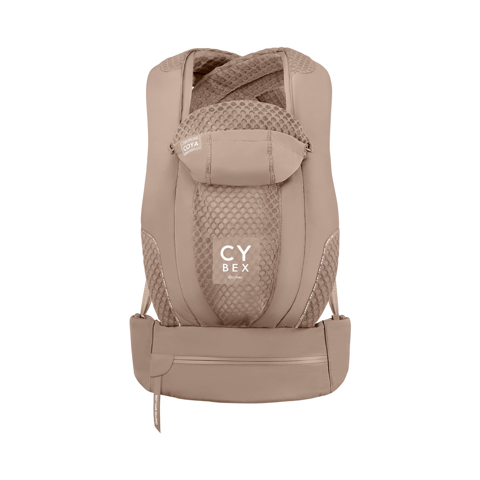 Babytragen, cybex PLATINUM, Beige – Besonderheit: atmungsaktiver 3D-Mesh-Stoff