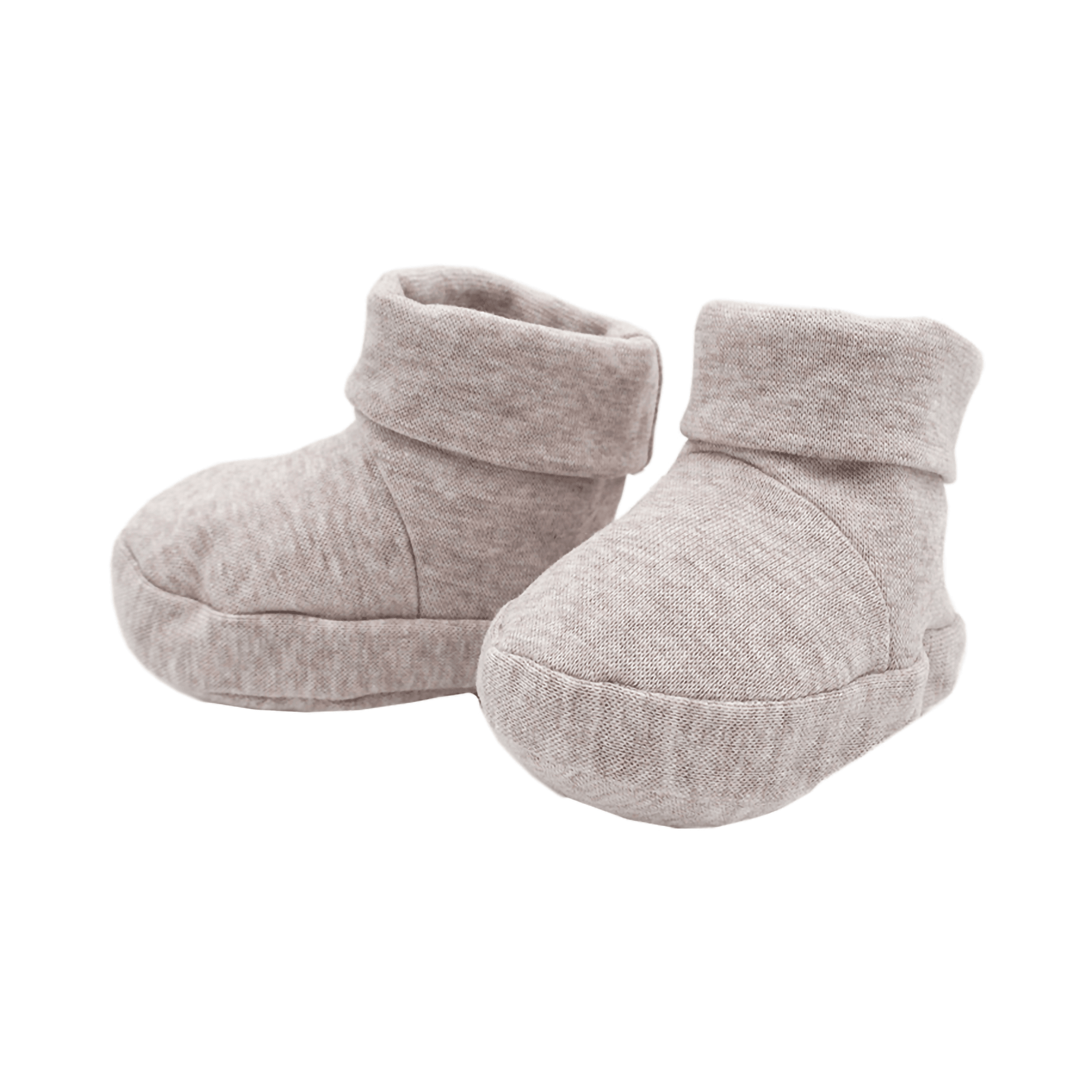 Babyschuhe, MaxiMo, Braun – Besonderheit: aus 96% Baumwolle