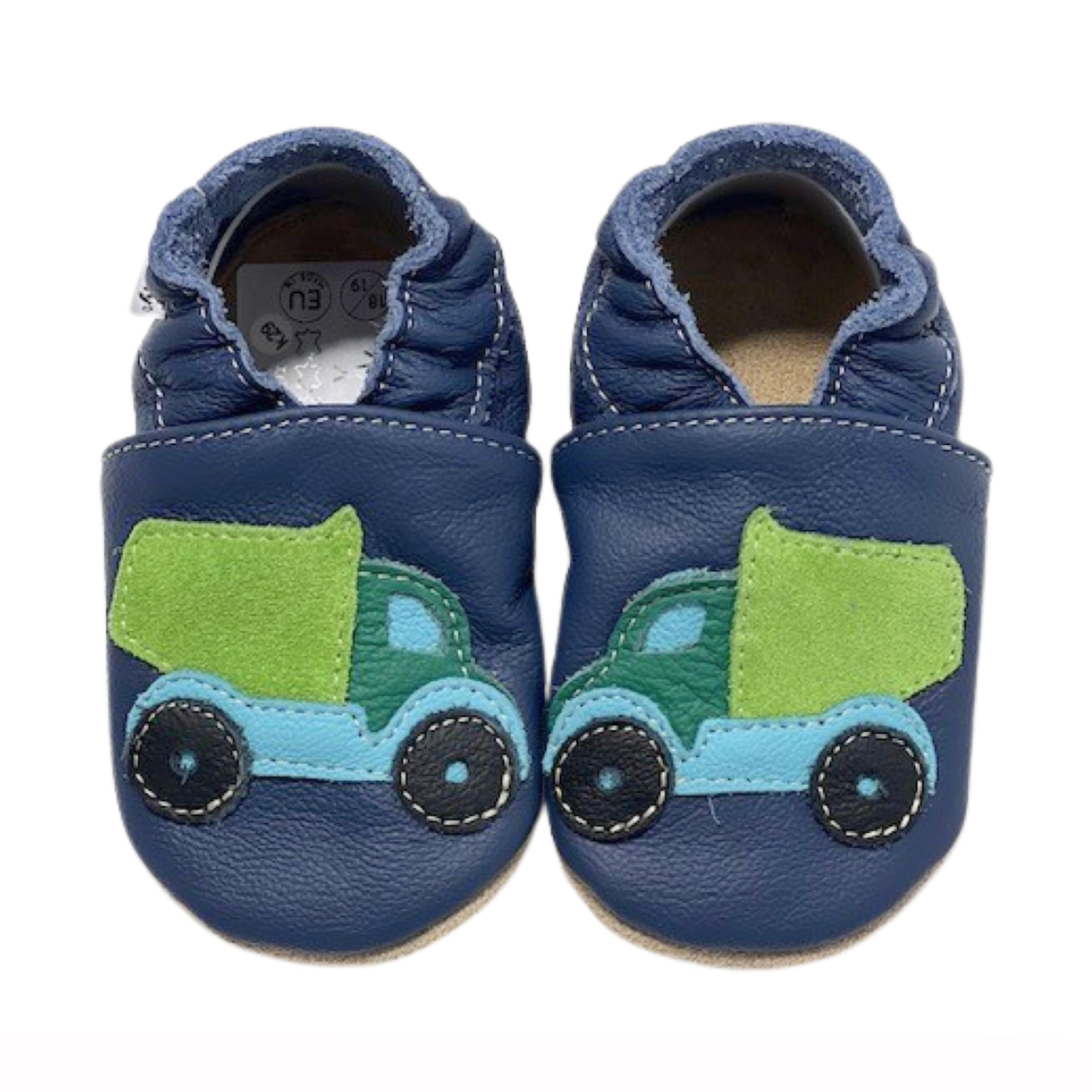 Krabbelschuhe, HOBEA, Blau – Besonderheit: federleicht, gute Passform