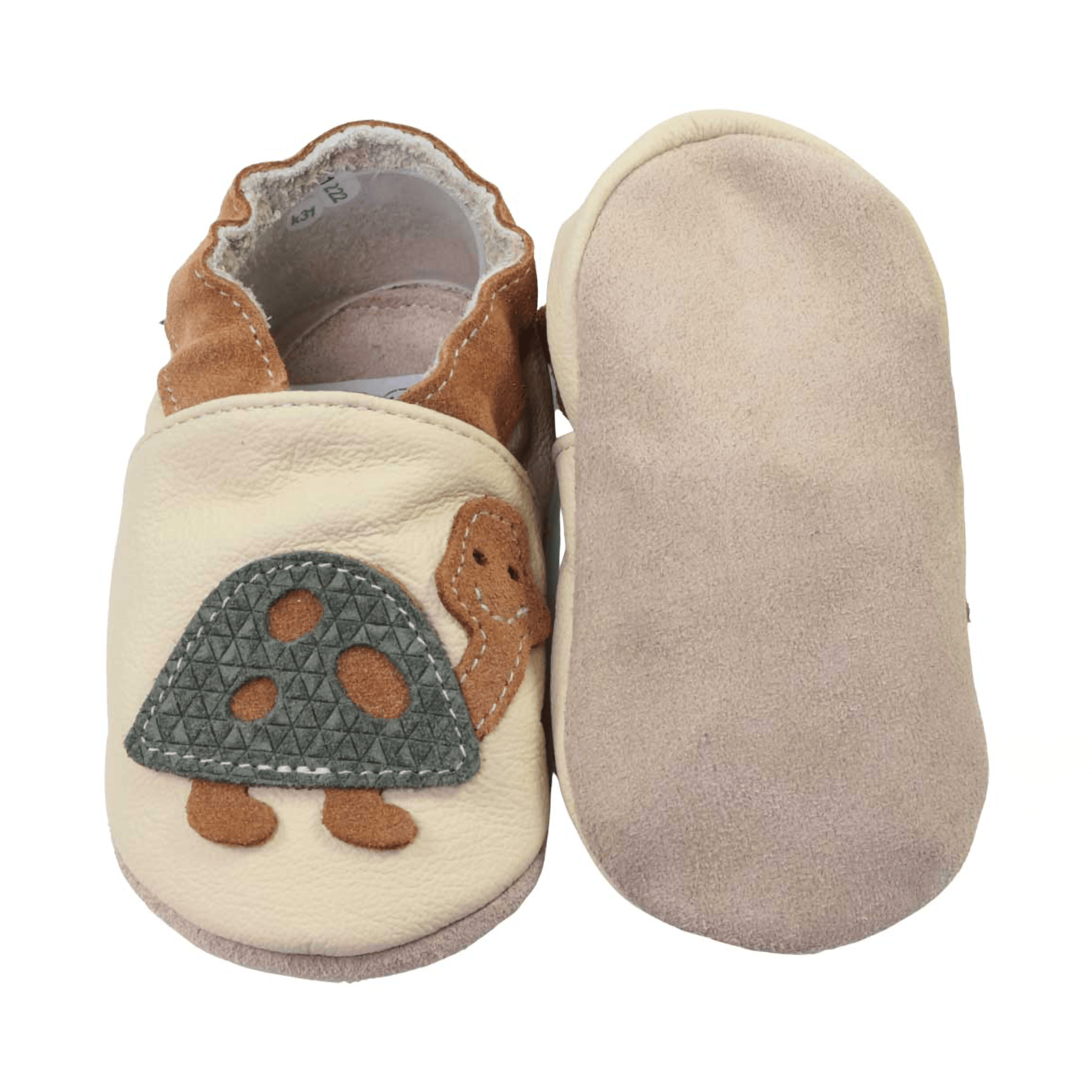 Krabbelschuhe, HOBEA – Besonderheit: aus hochwertigem, weichem Rindsleder