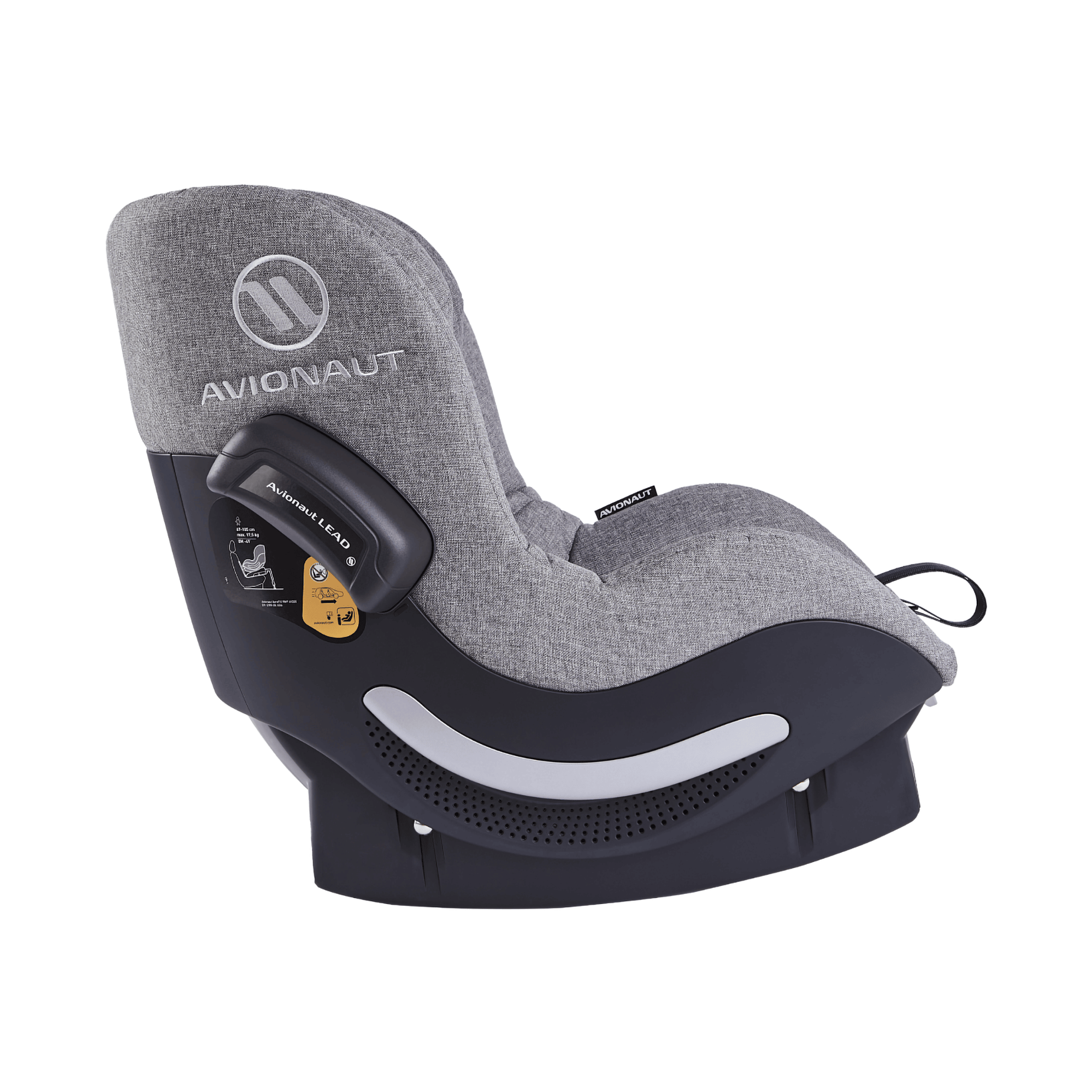 Reboarder 0-18 kg, Gruppe 0+/1, AVIONAUT, Grau – Produktansicht