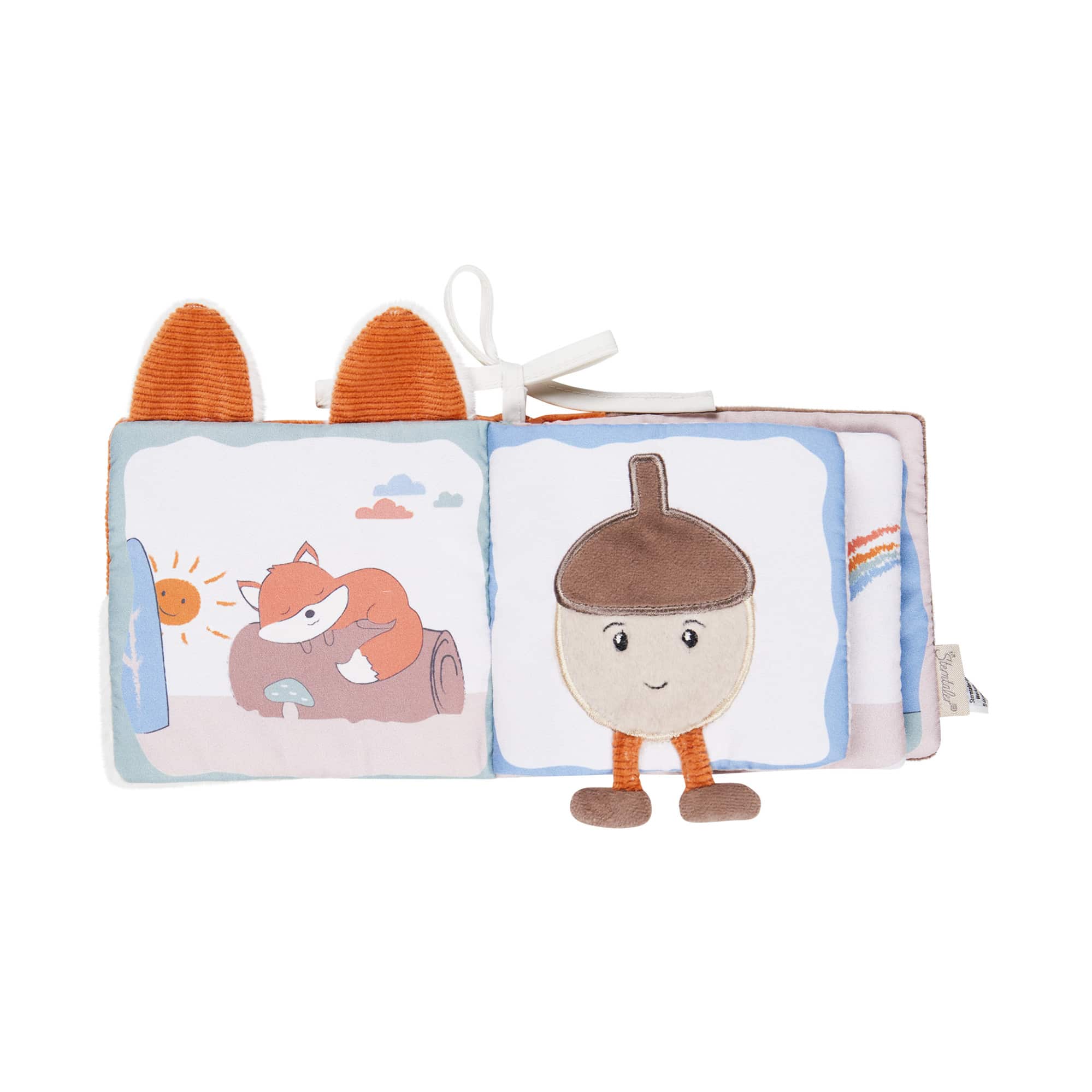 Stoffbücher, Sterntaler, Rot – Produktansicht