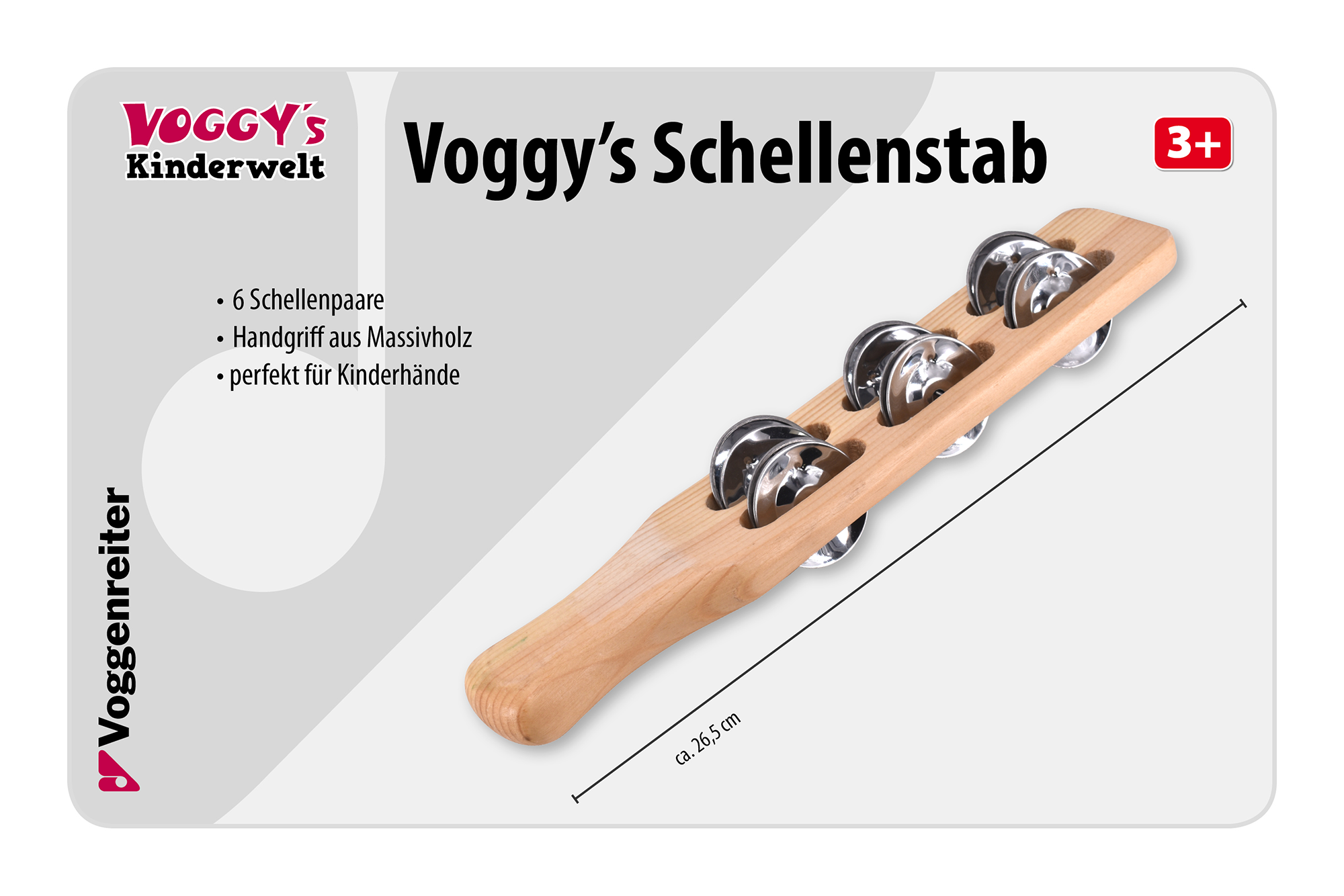 Voggys Schellenstab Voggenreiter Braun 2000569394402 2