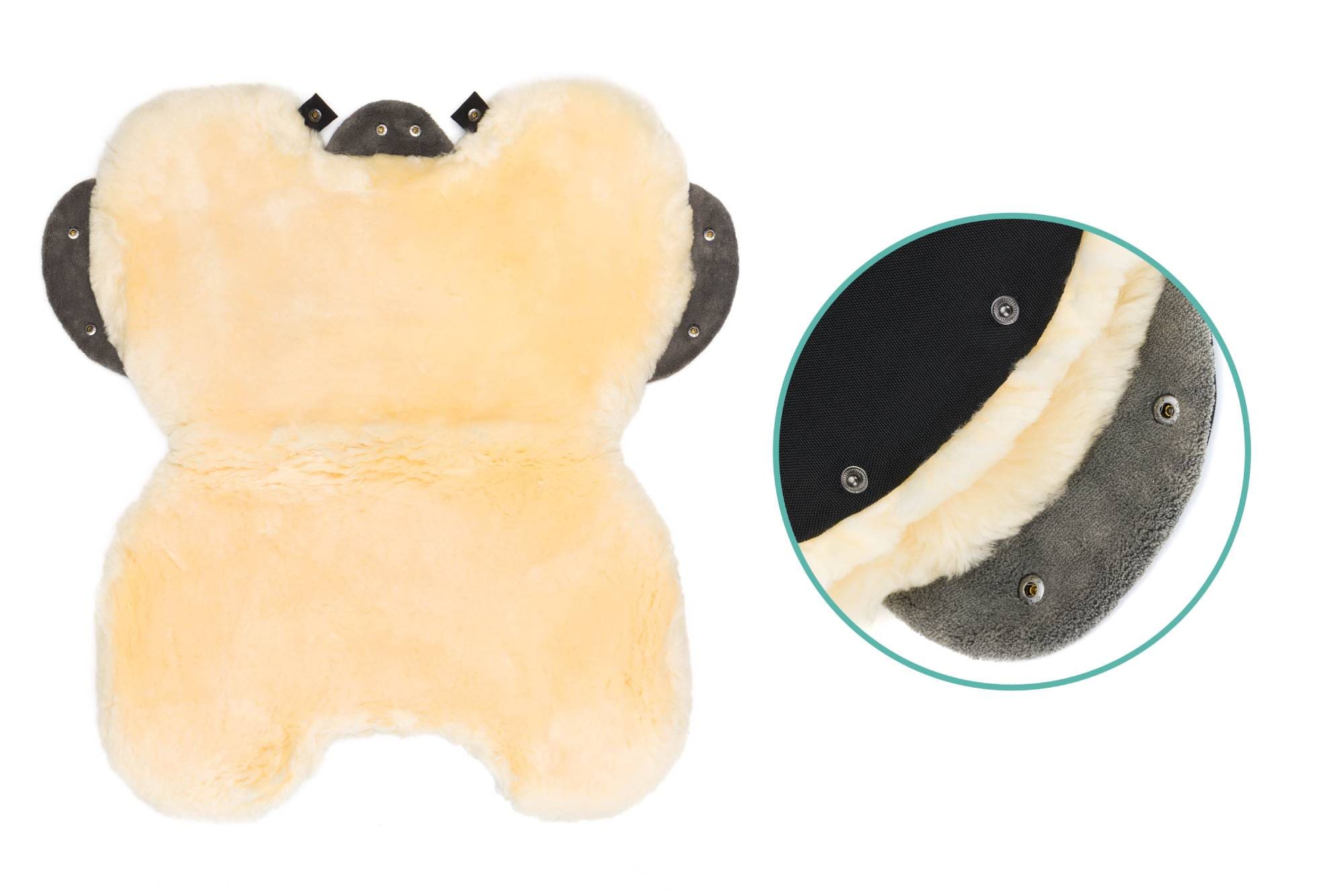 Fußsäcke & Decken, LITTLE ONE, Schwarz – Produktansicht