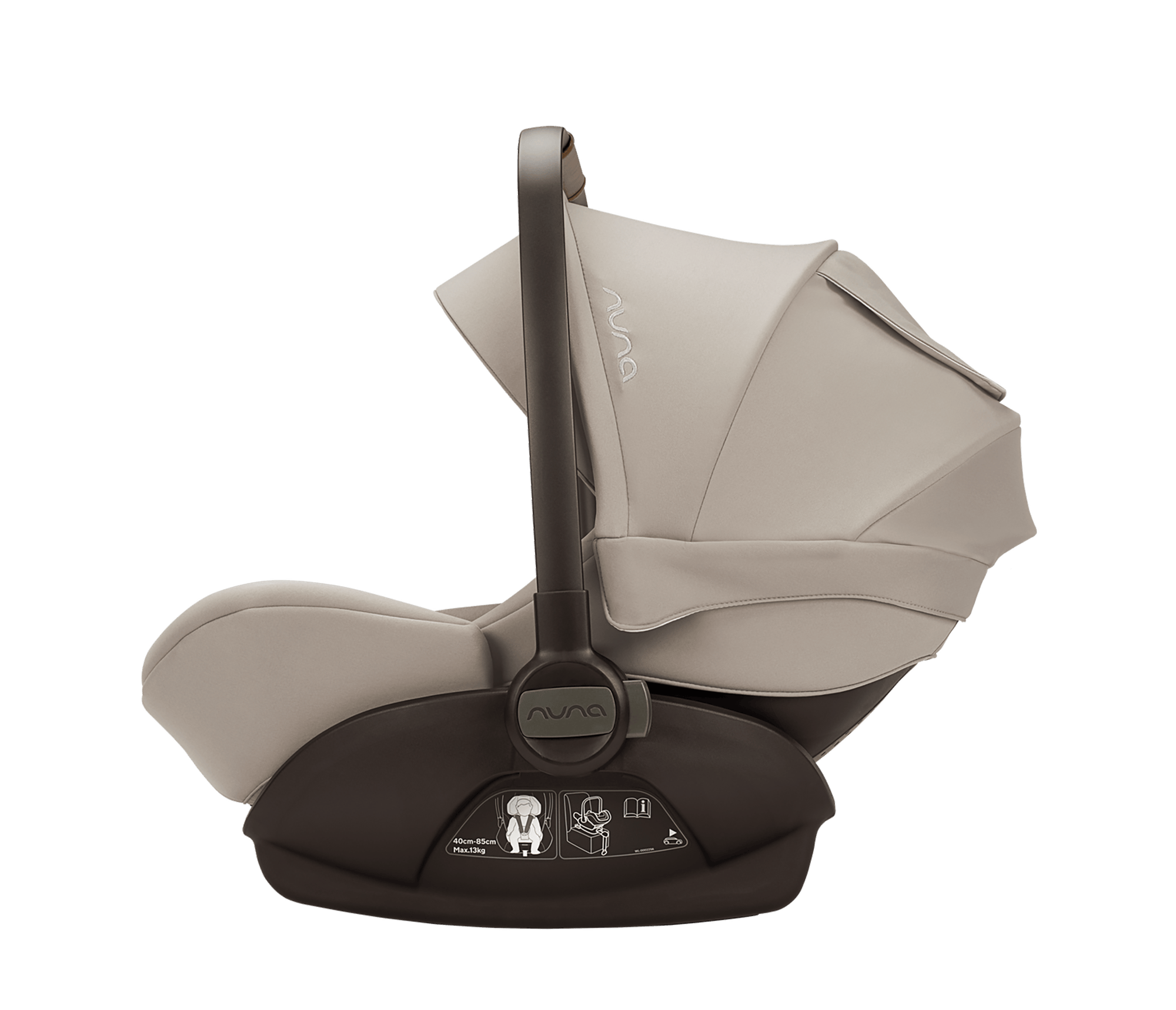 Babyschalen 0-13 kg, Gruppe 0+, nuna – Produktansicht