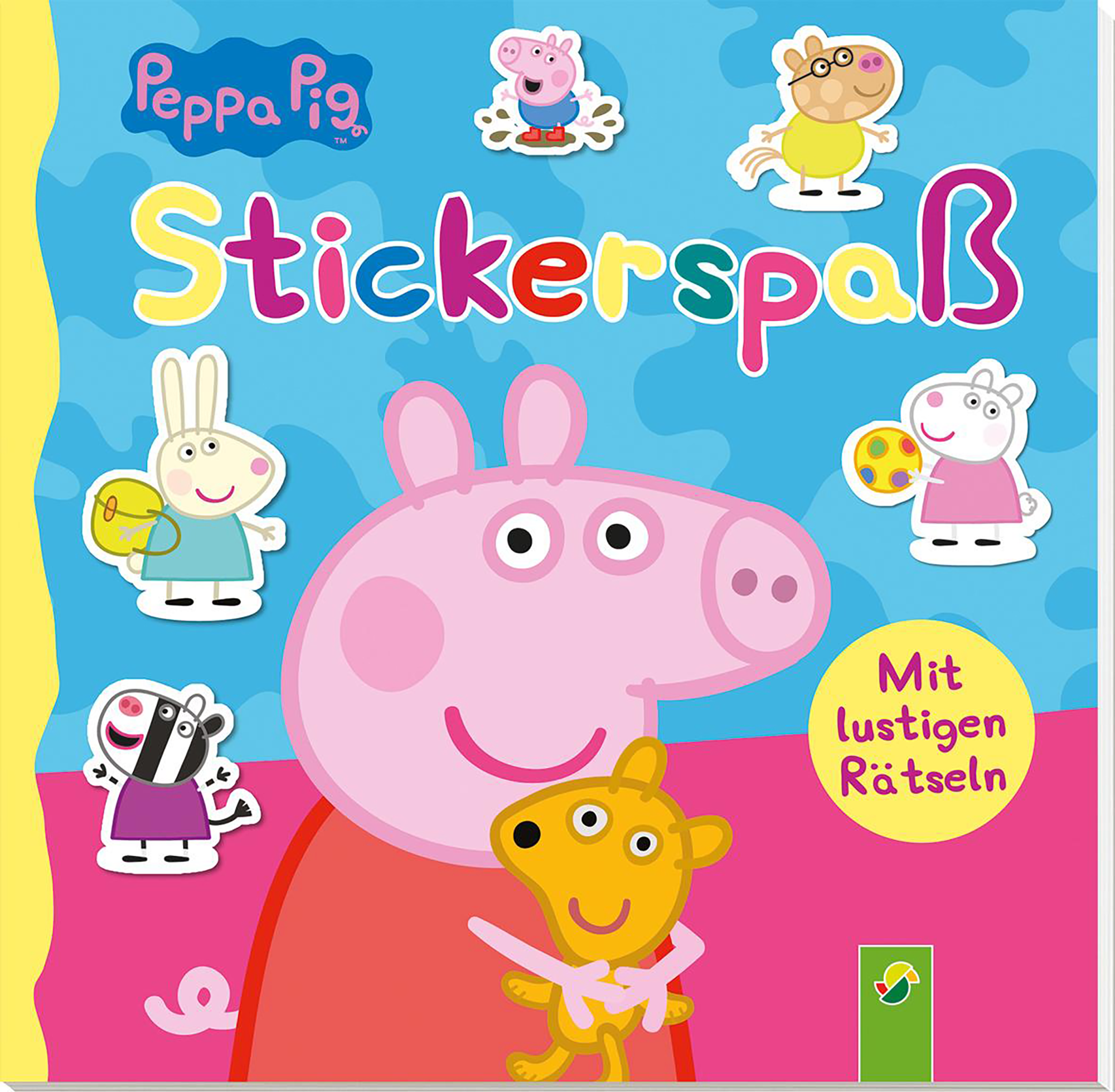 Peppa Pig - Stickerspaß Schwager&Steinl Rosa 2000581132006 1