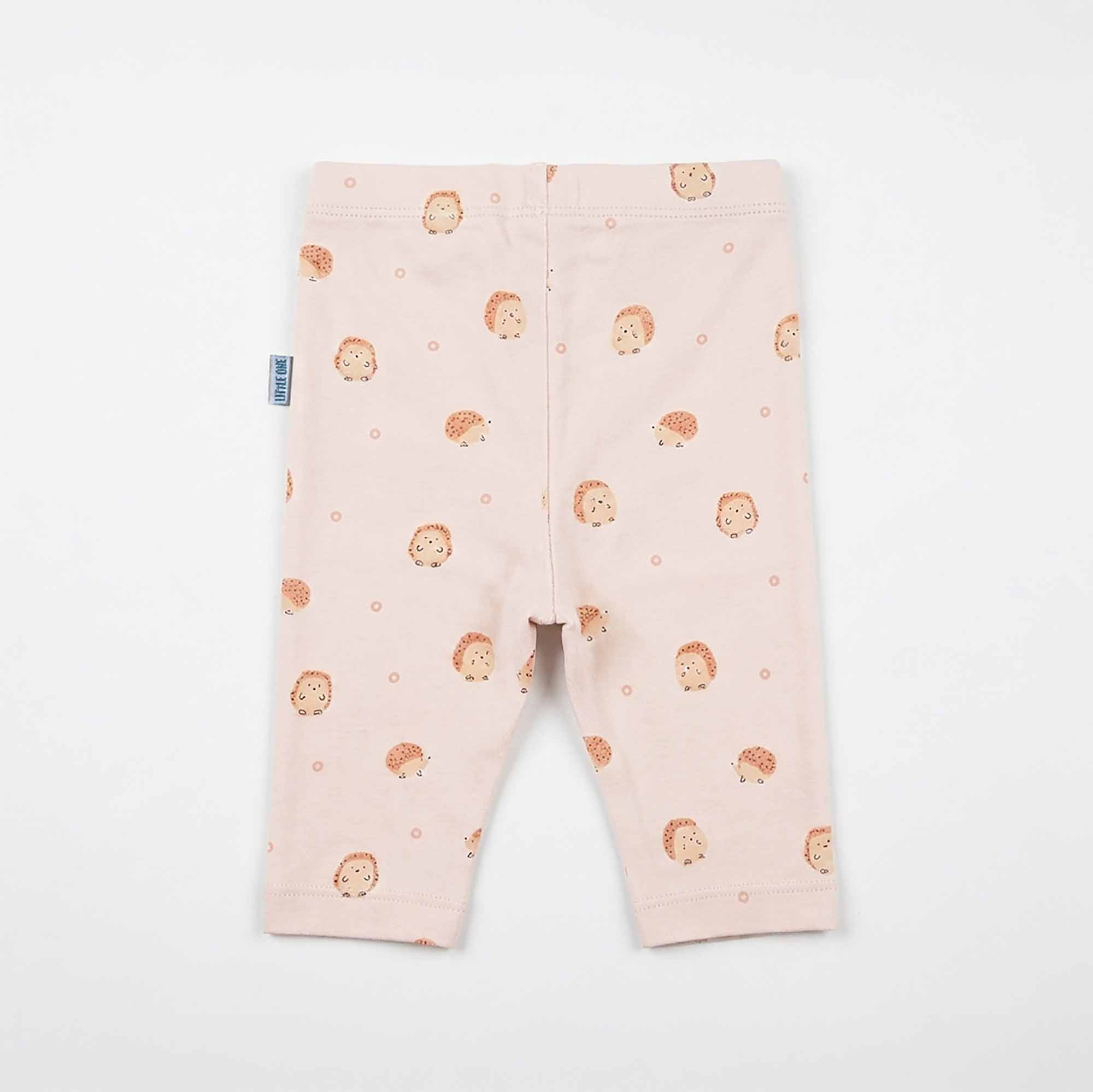 Leggings, LITTLE ONE, Pink – Besonderheit: weicher Baumwollmix