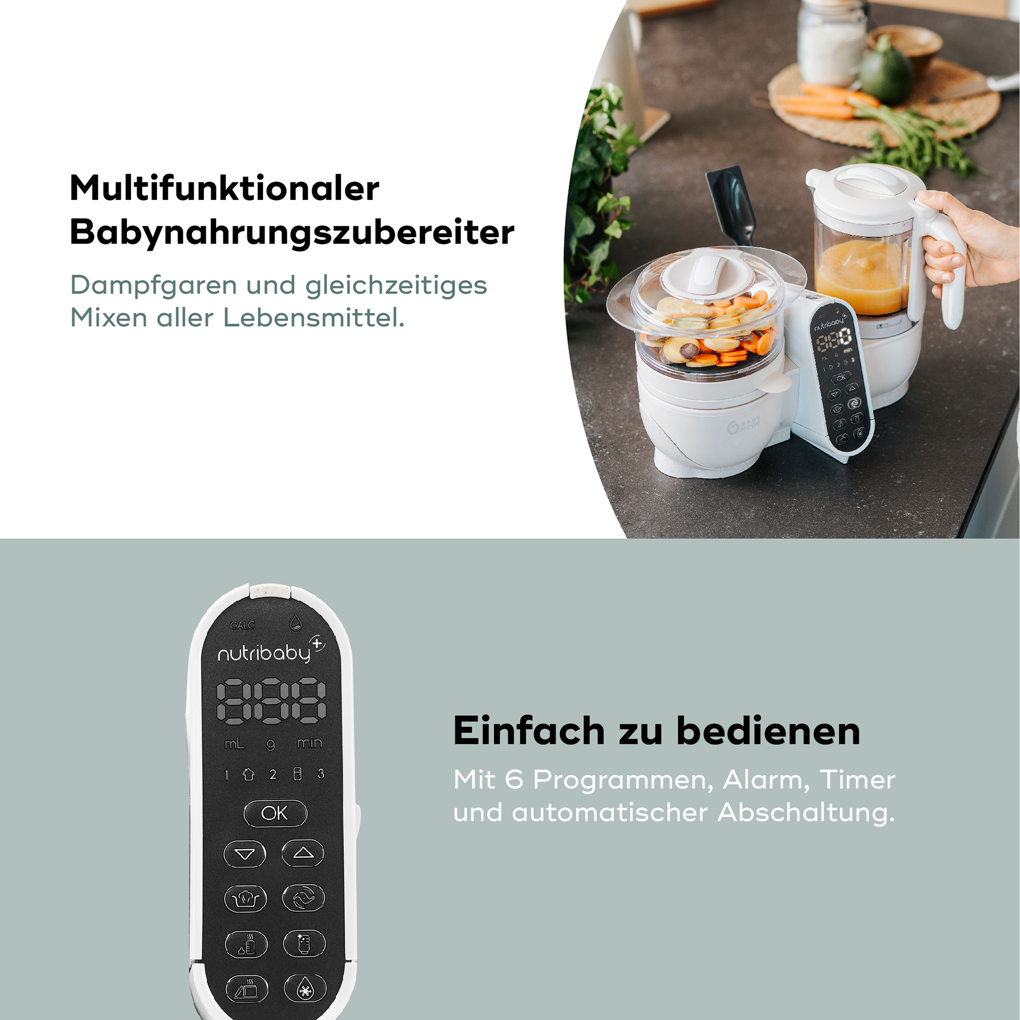 Babykostwärmer, babymoov, Beige – Produktansicht