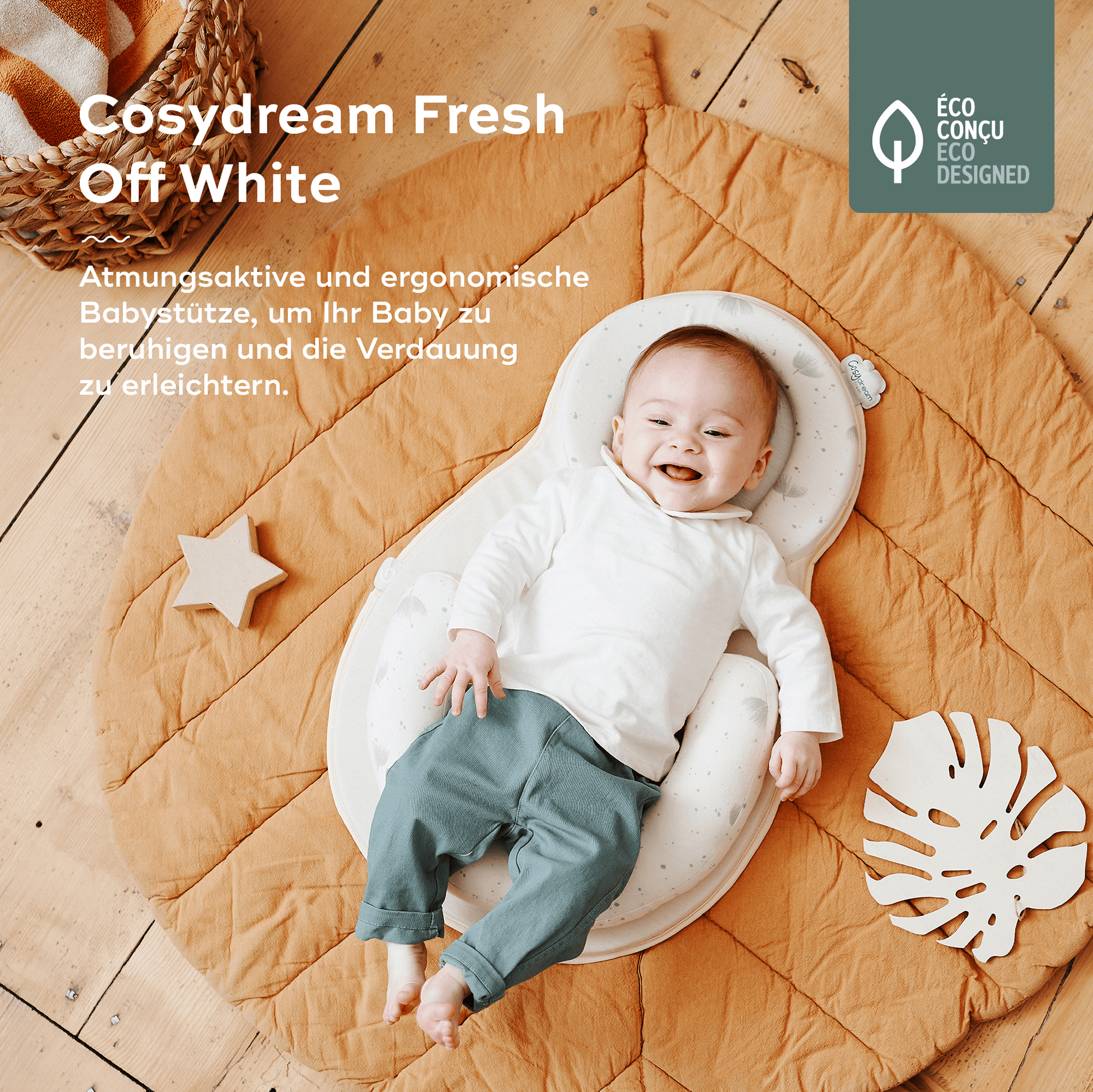 Komfortkissen, babymoov, Beige – Produktansicht