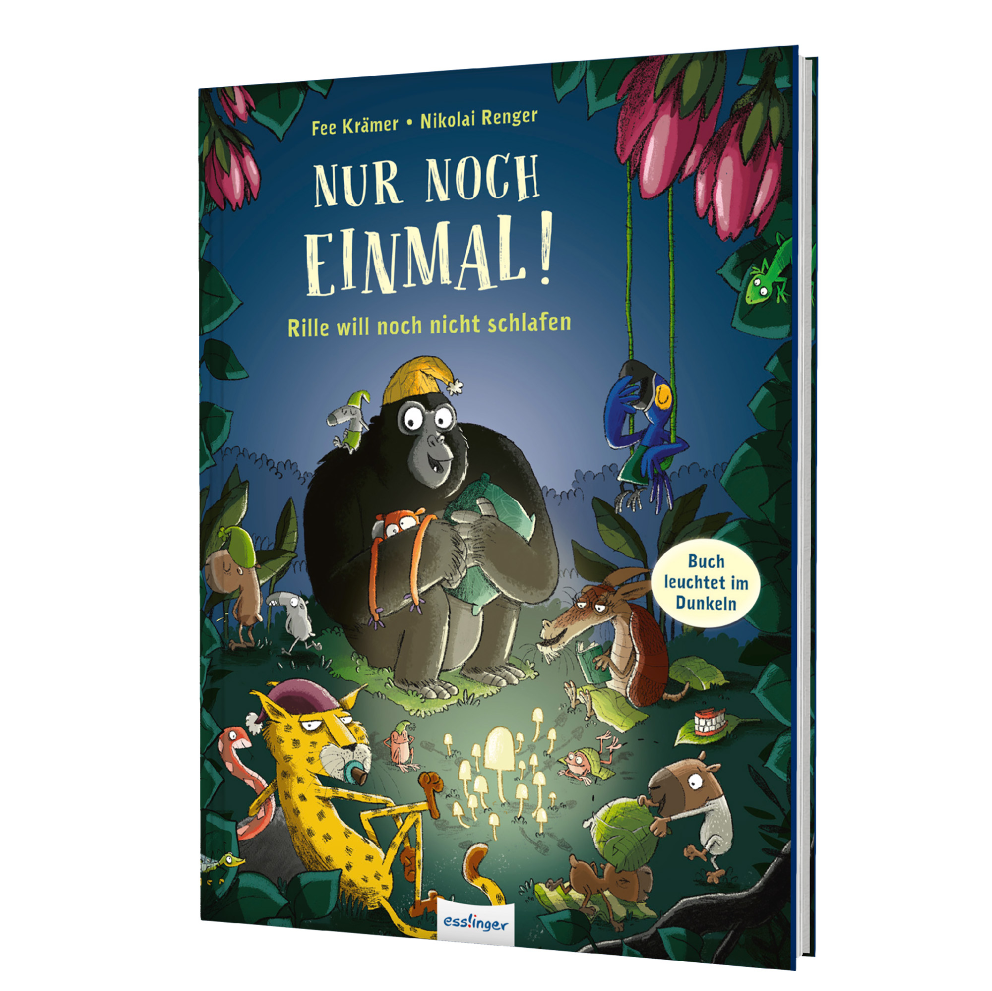 Kinderbücher, ess!inger, Blau – Besonderheit: Buch leuchtet im Dunkeln 