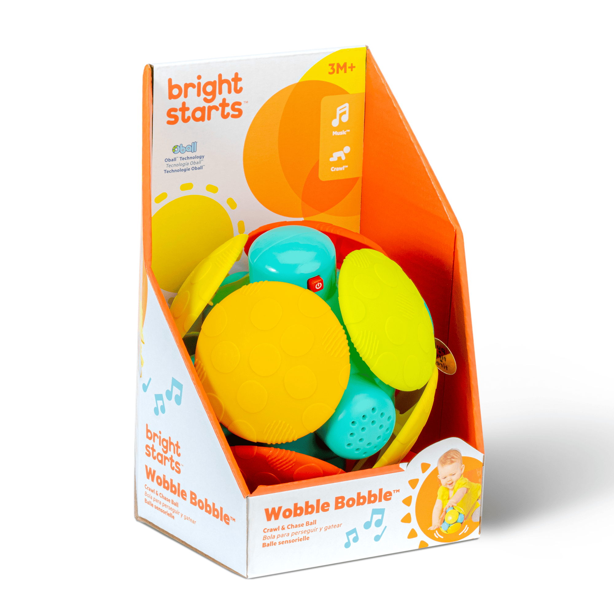 Spielbälle, BrightStarts, Gelb – Produktansicht