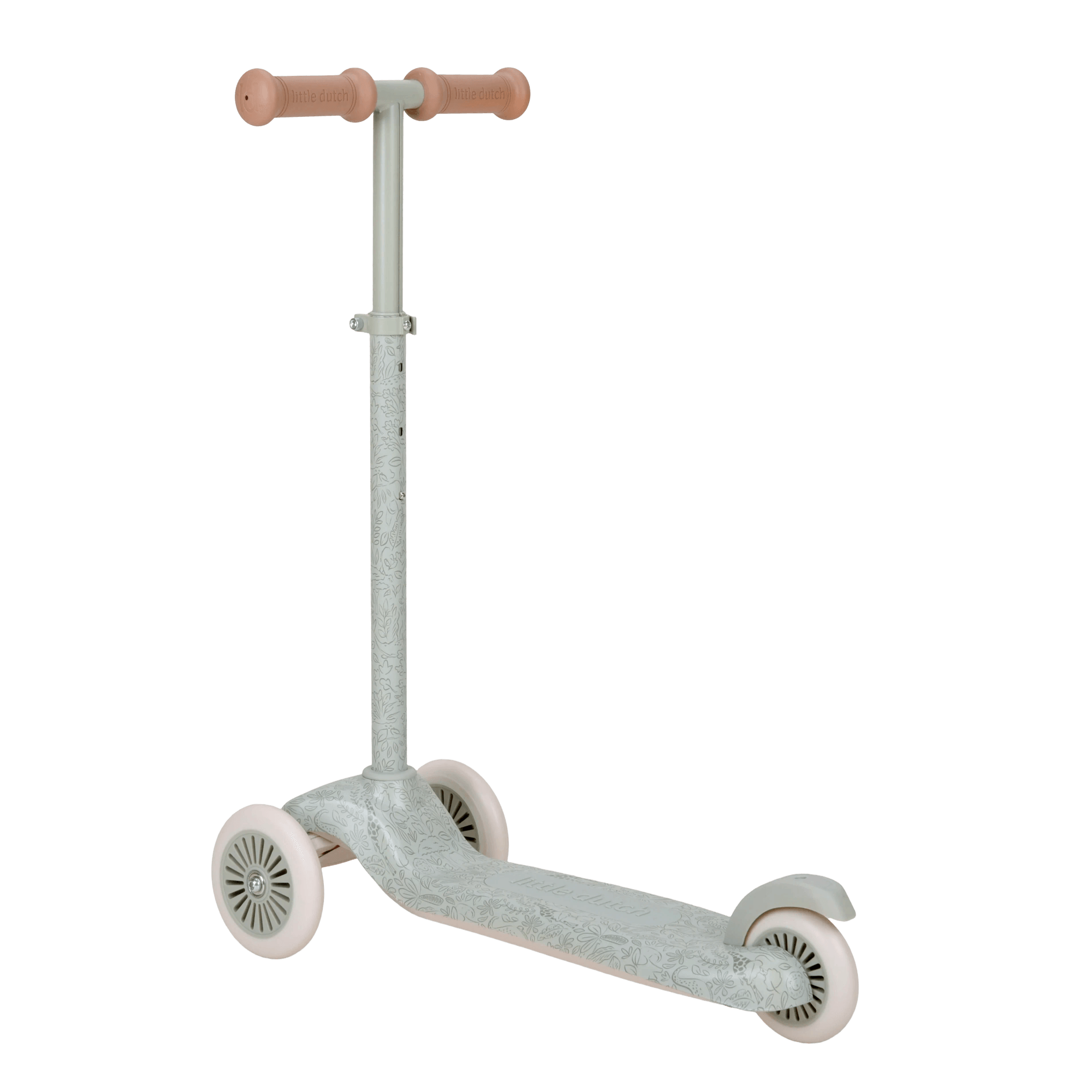 Roller, LITTLE DUTCH, Grün – Besonderheit: höhenverstellbarer Lenker