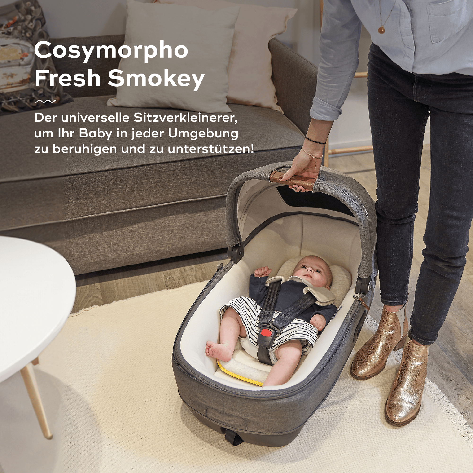 Komfortkissen, babymoov, Grau – Produktansicht