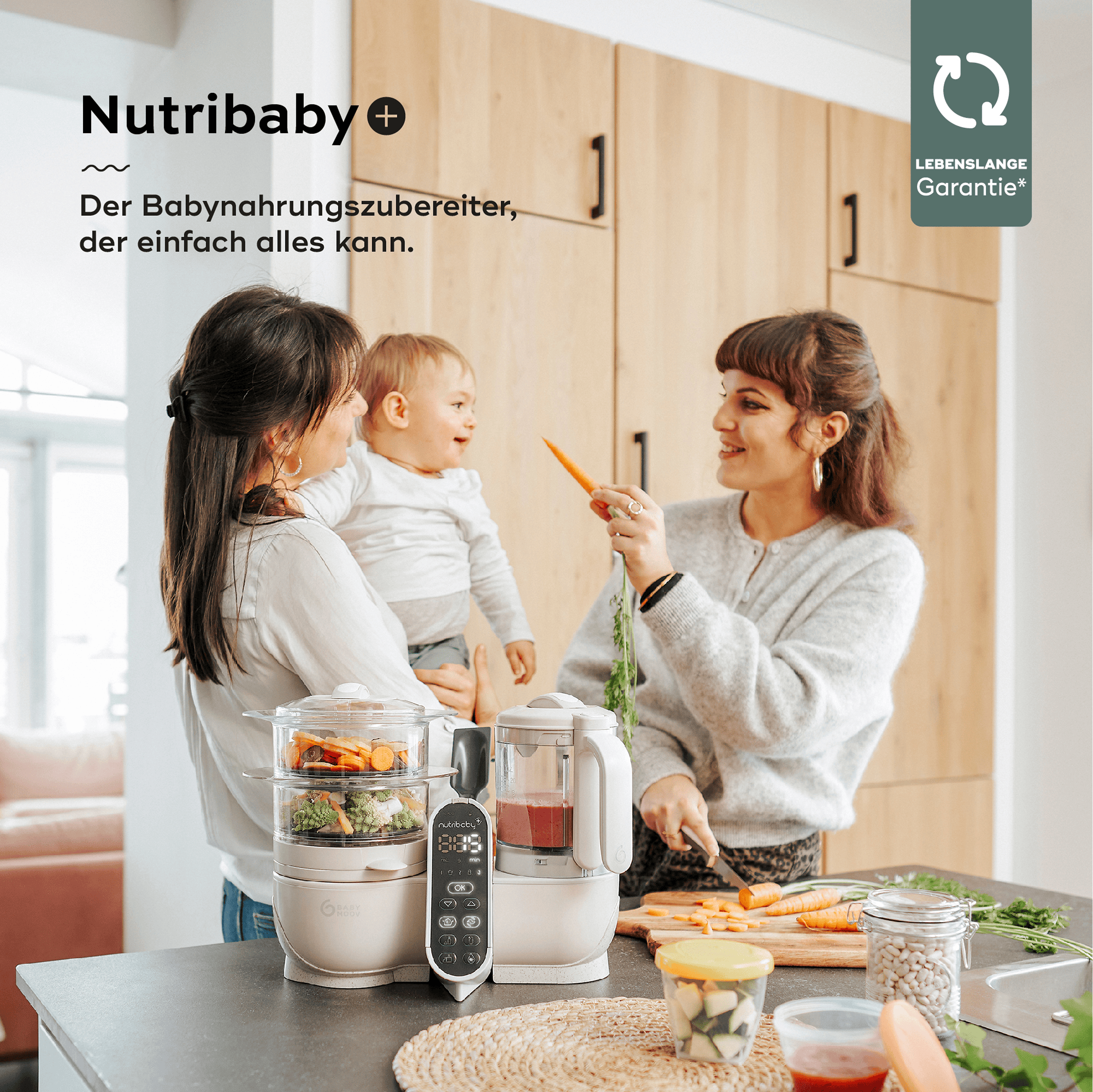 Babykostwärmer, babymoov, Beige – Produktansicht