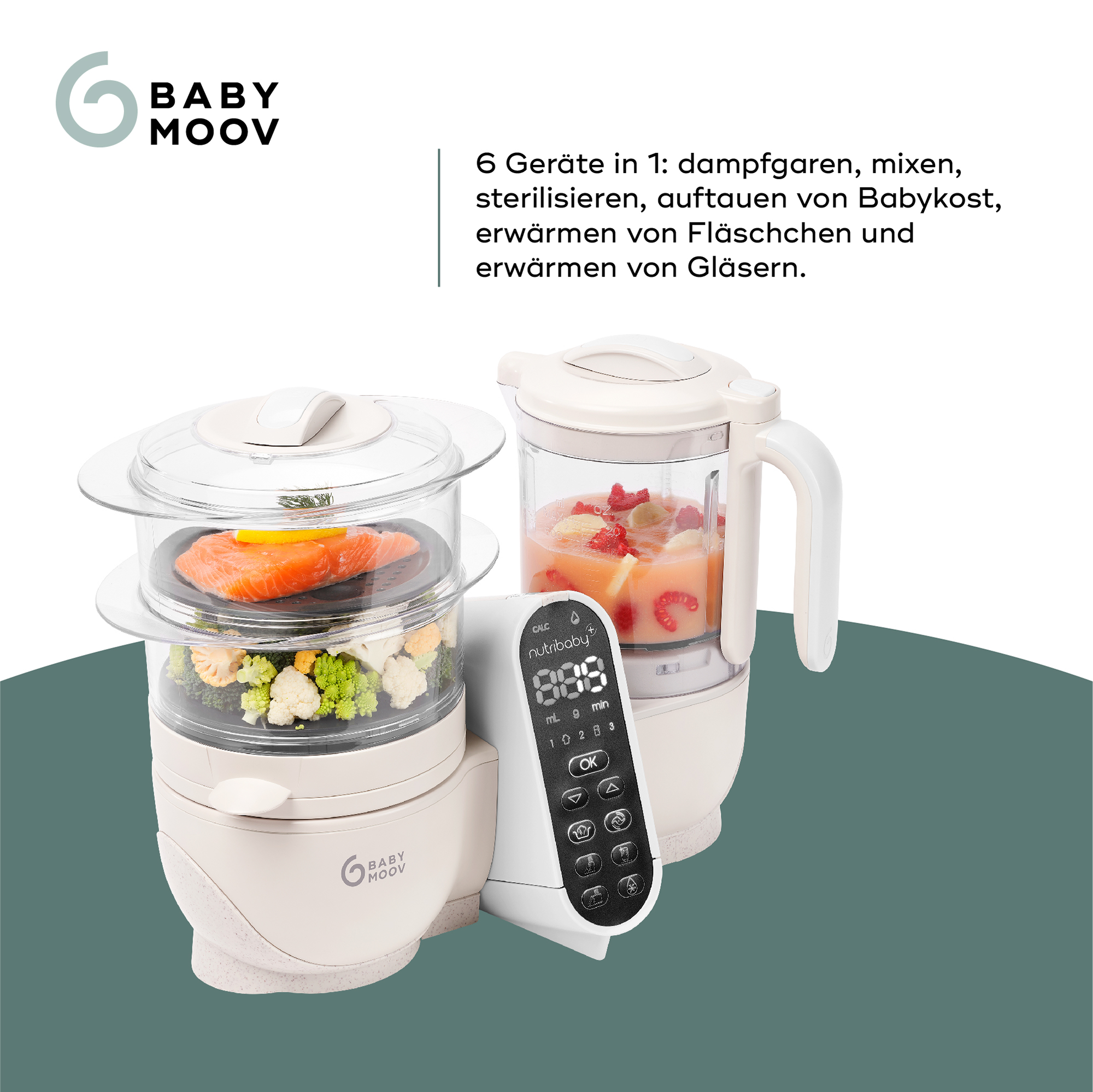 Babykostwärmer, babymoov, Beige – Produktansicht