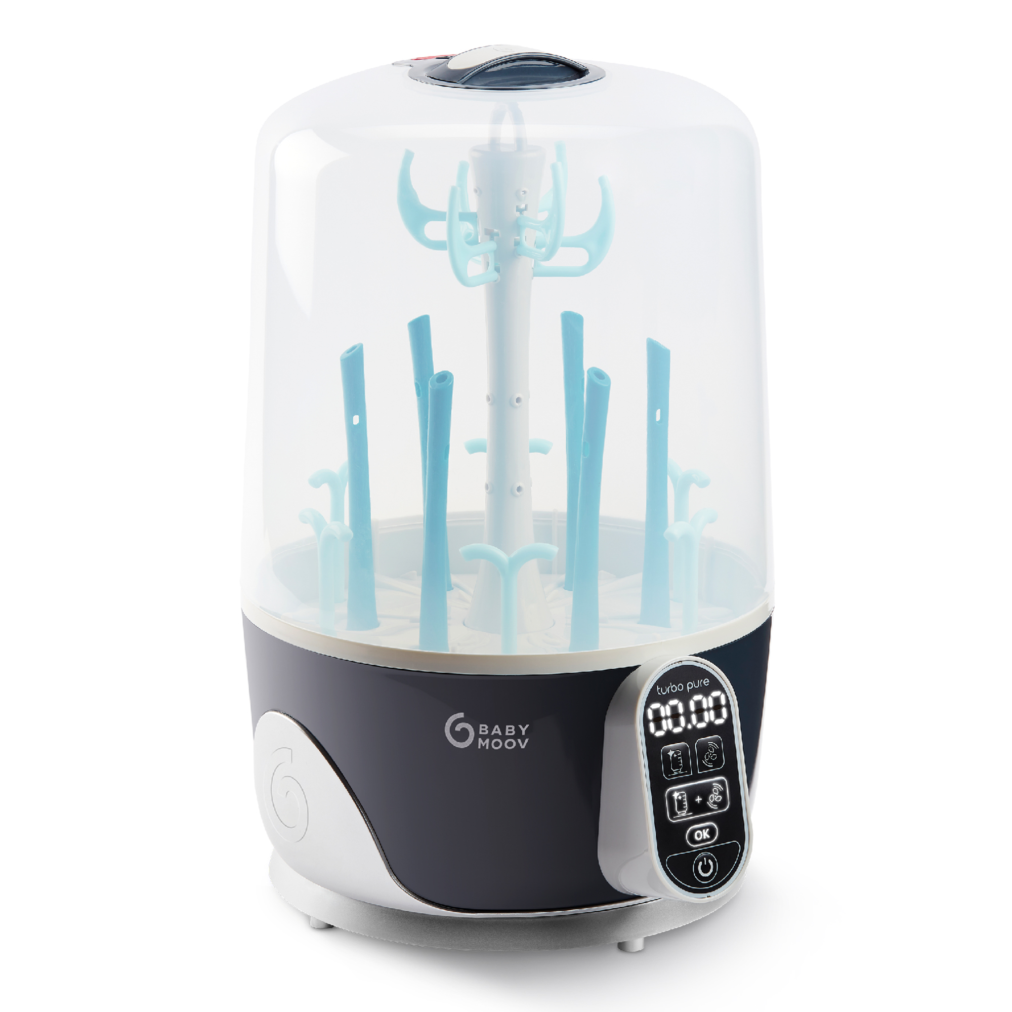 Vaporisatoren, babymoov, Mehrfarbig – Besonderheit: Sterilisation und Trocknung in nur 38 Minuten