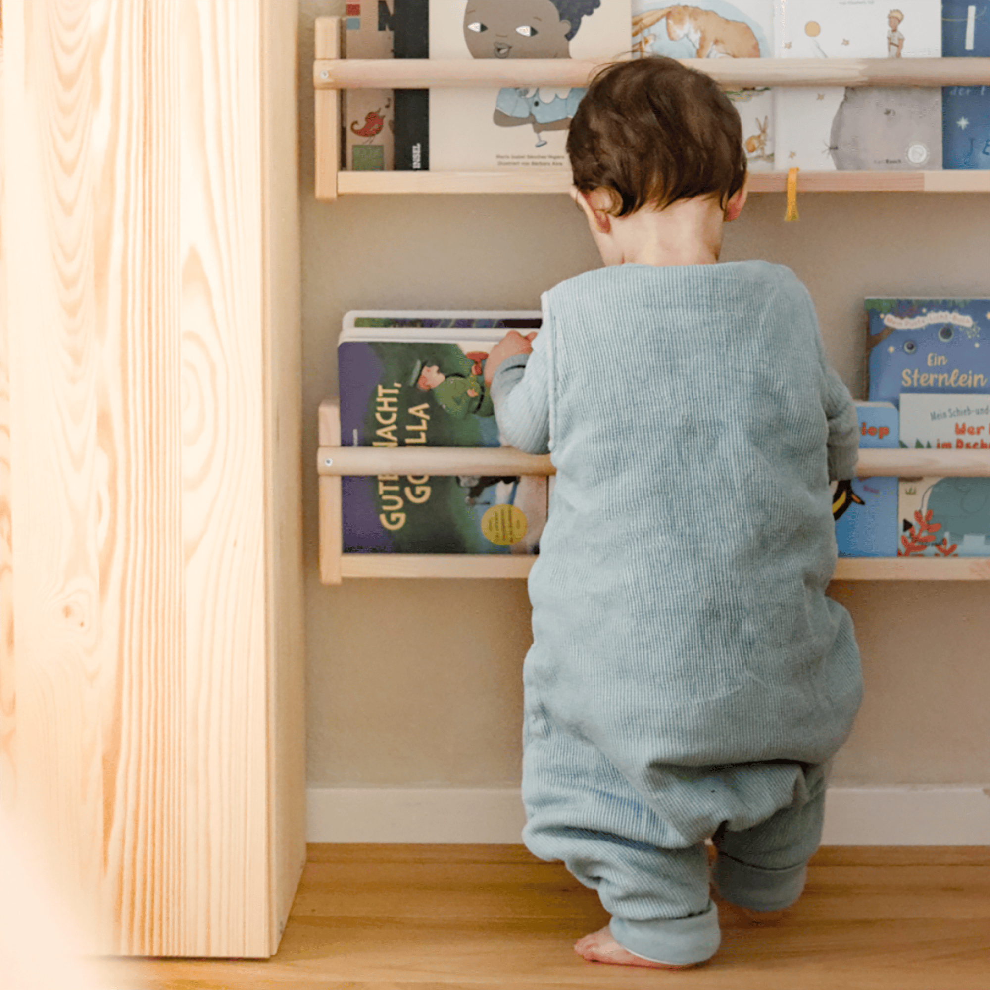 Ganzjahresschlafsäcke, Emma & Noah, Grün – Produktansicht