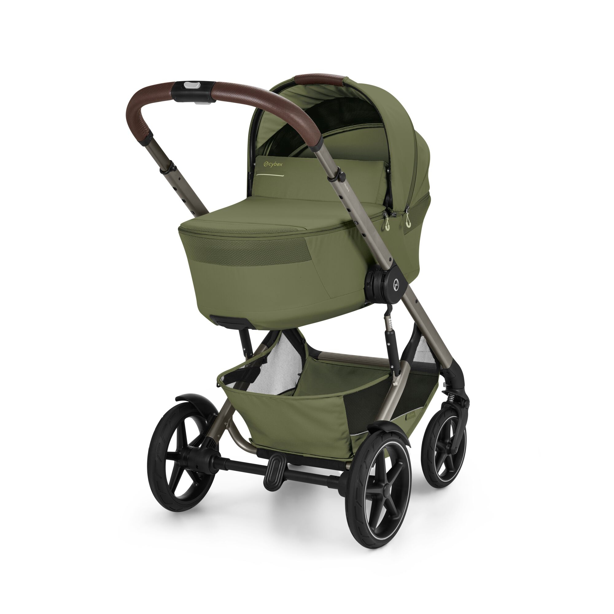 cybex, Grün – Besonderheit: kompakte Faltung (auch mit Babywanne)