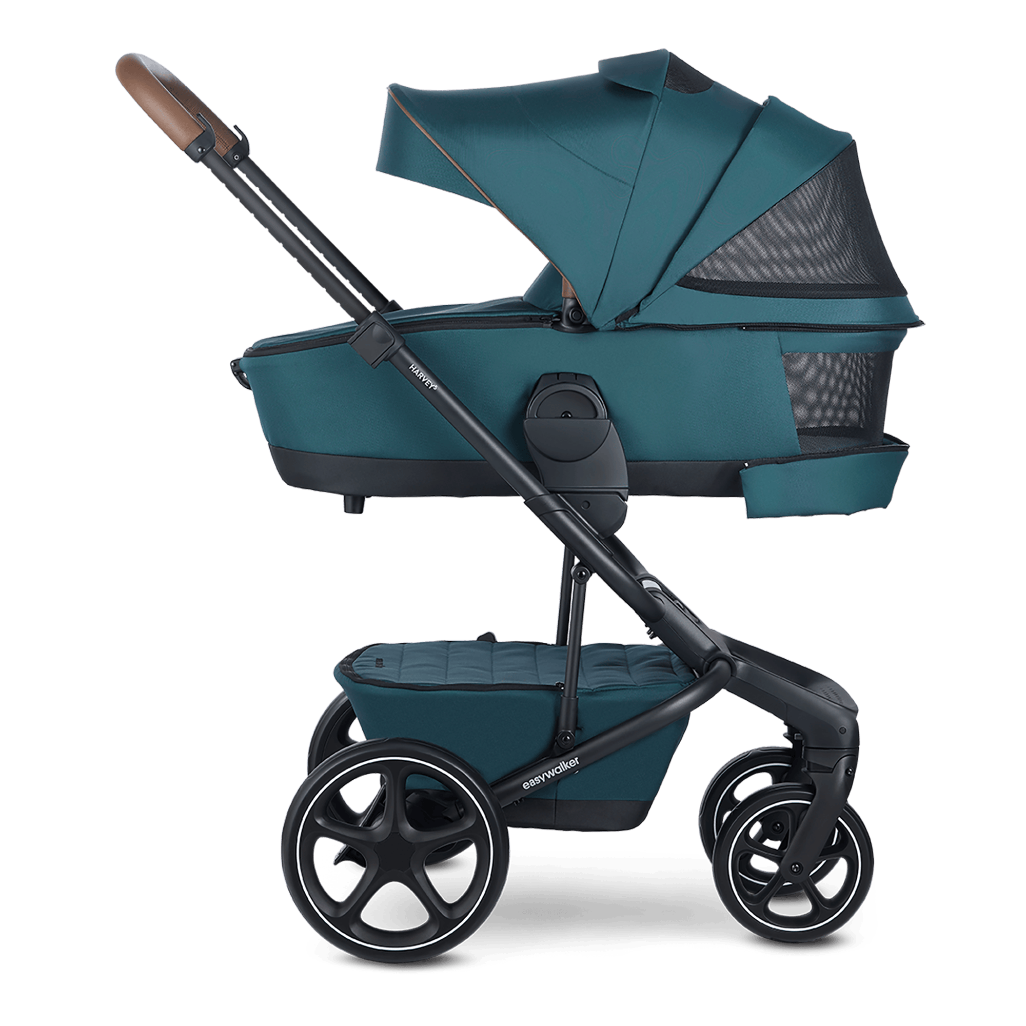 Kombi-Kinderwagen, easywalker, Grün – Produktansicht