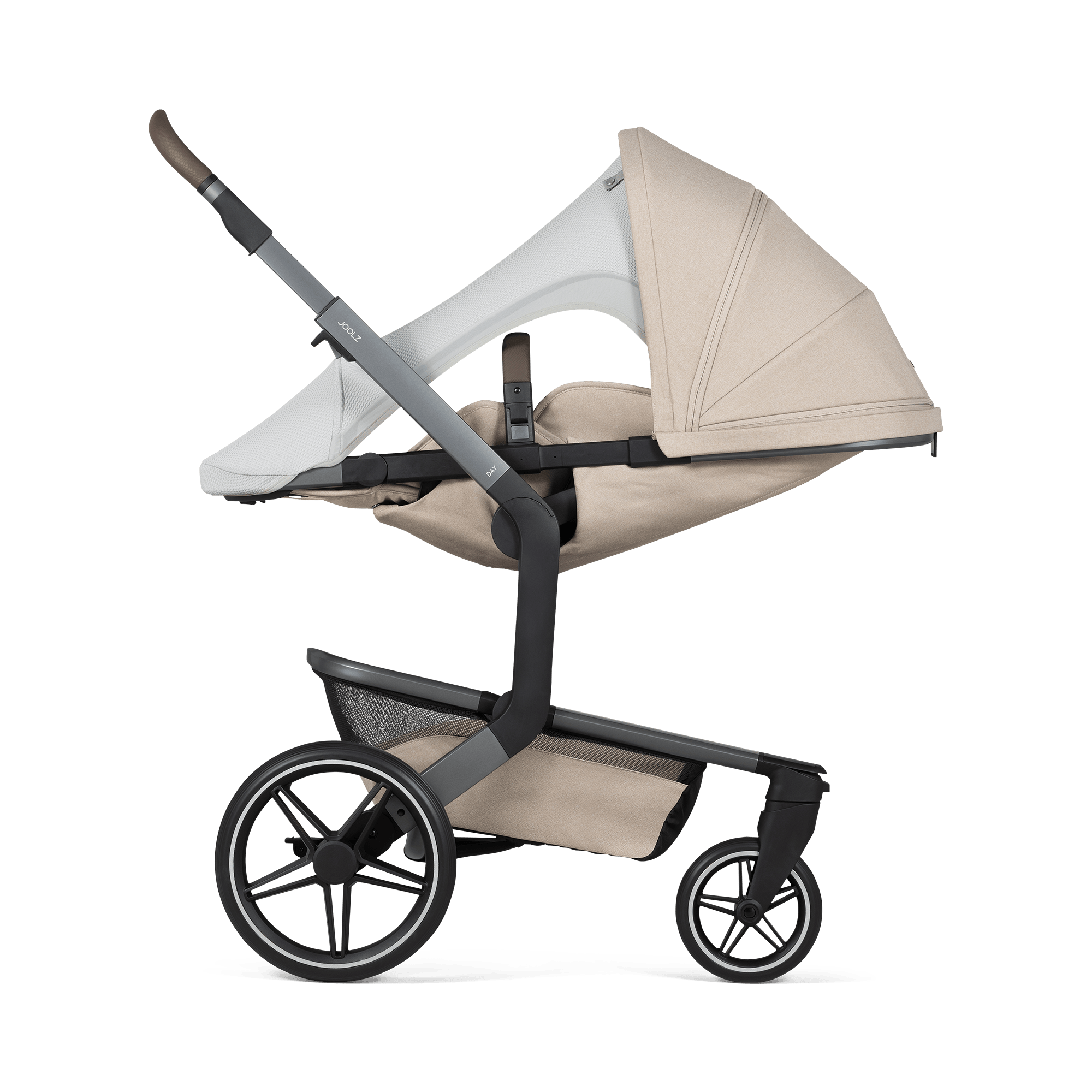 Sonnen- & Insektenschutz Kinderwagen, JOOLZ, Weiß – Produktansicht