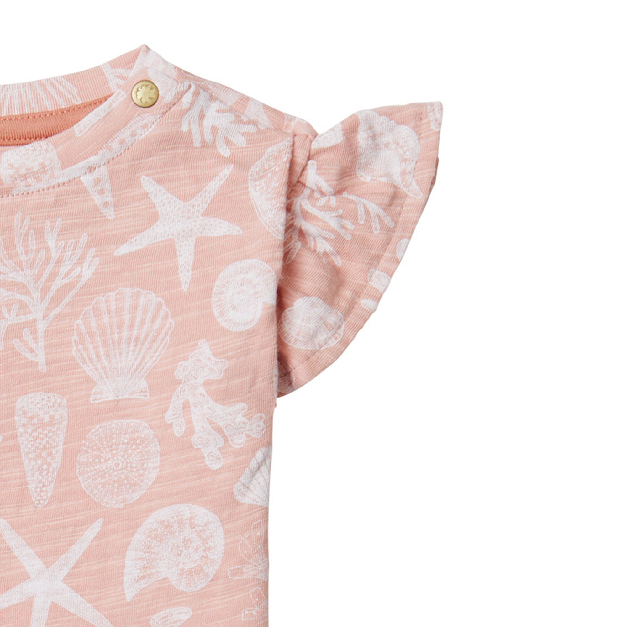 Kurzarmshirts, noppies, Beige – Produktansicht