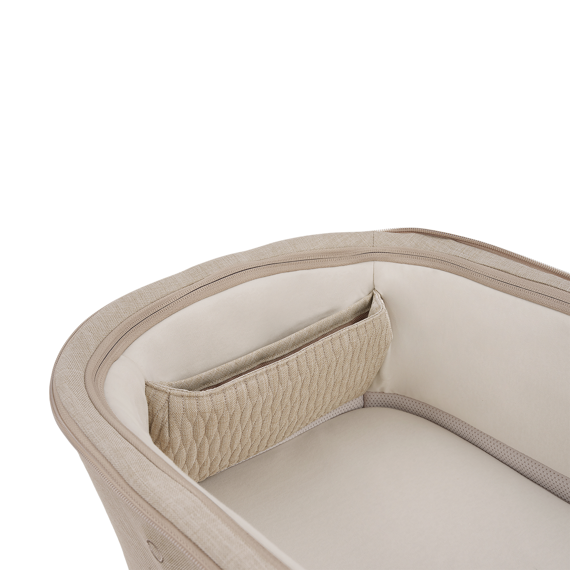 Kombi-Kinderwagen, nuna, Beige – Produktansicht