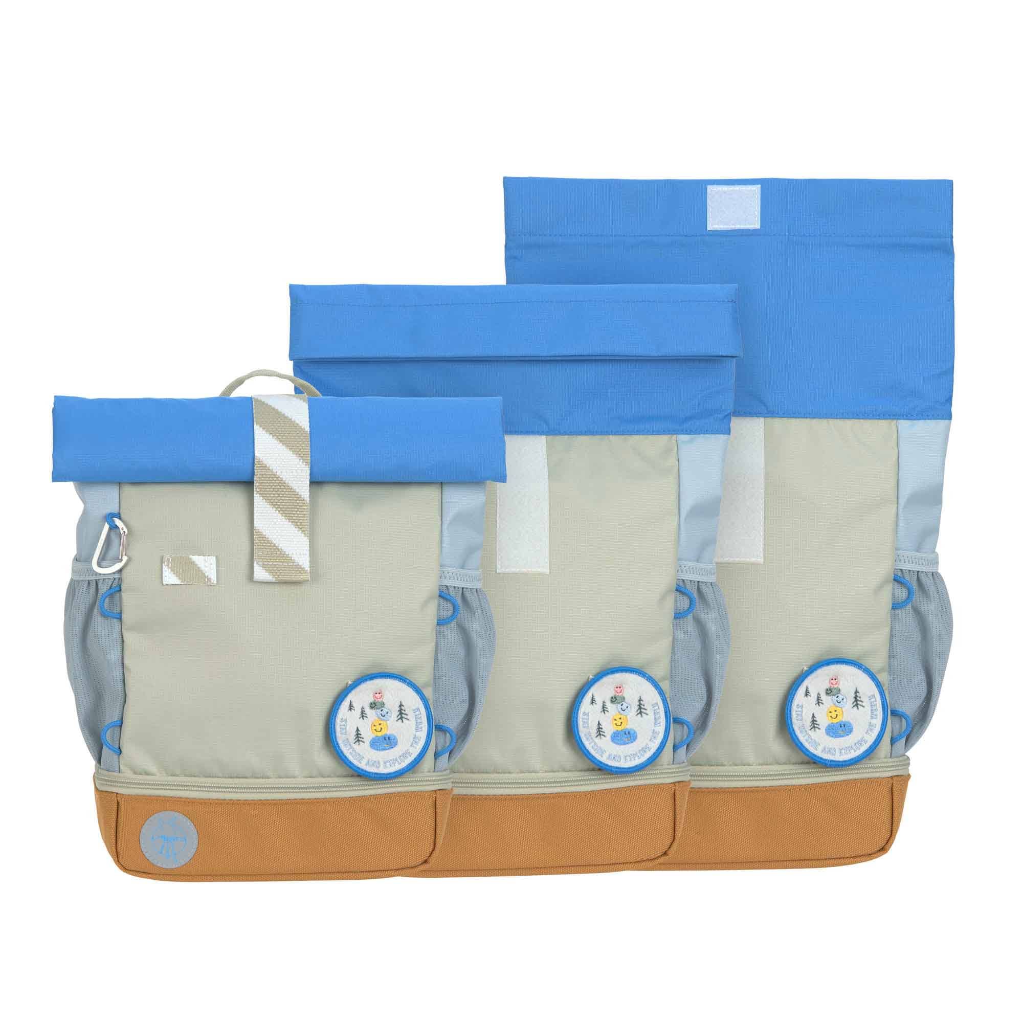 Kinderrucksäcke, LÄSSIG, Blau – Produktansicht