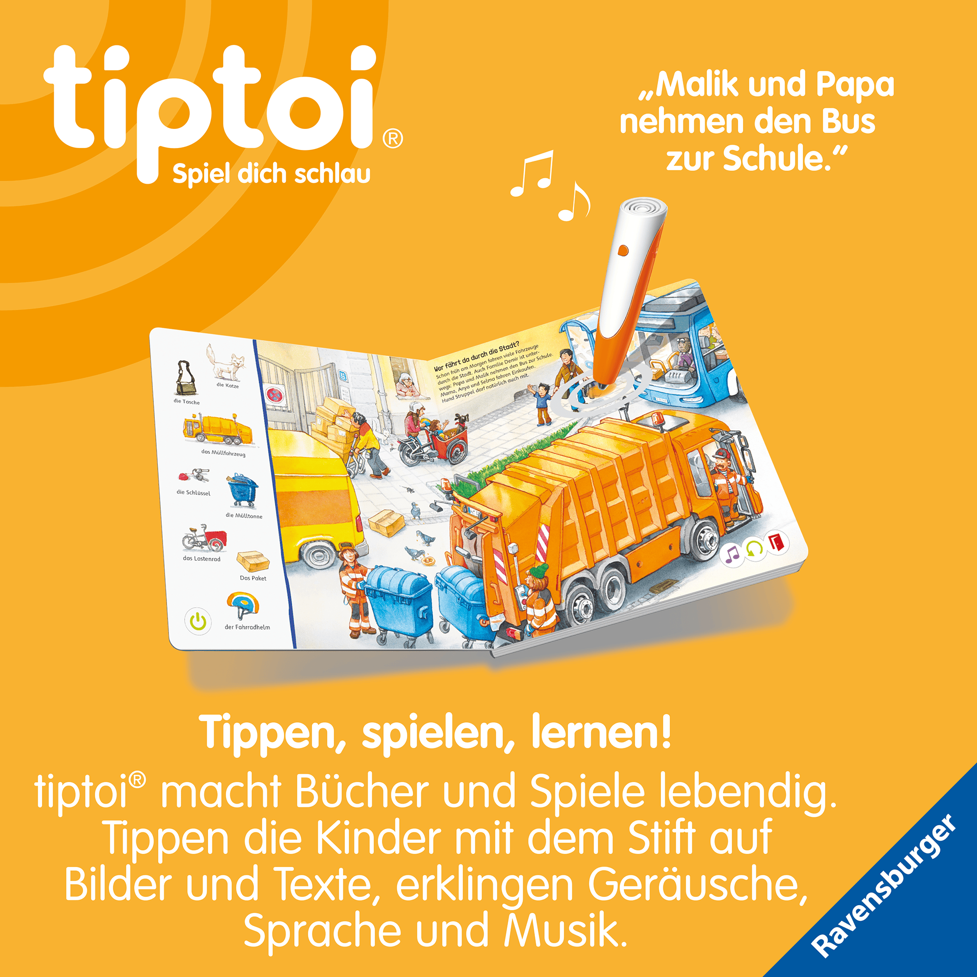 Kinderbücher, Tiptoi, Mehrfarbig – Produktansicht