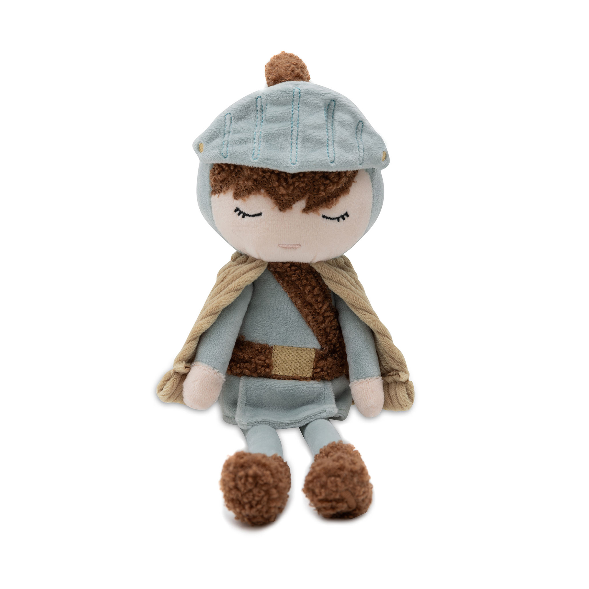 Puppen & Puppenwagen, jollein, Blau – Besonderheit: niedlicher Ritter mit Rüstung
