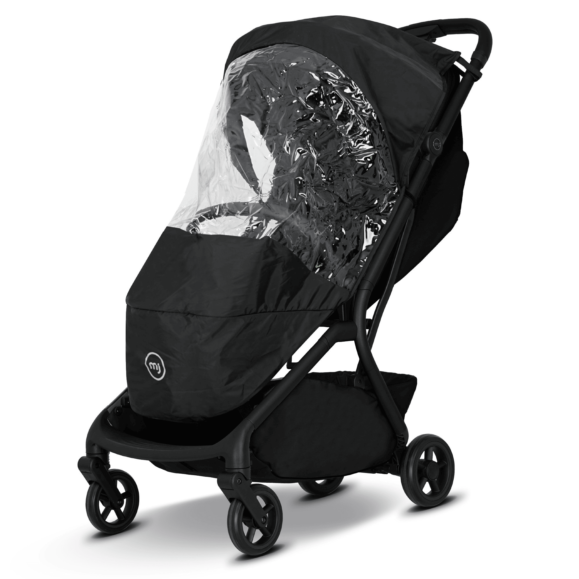 Regen- & Kälteschutz, My junior, Transparent – Besonderheit: passgenau für den LIYO-Kinderwagen von My junior
 