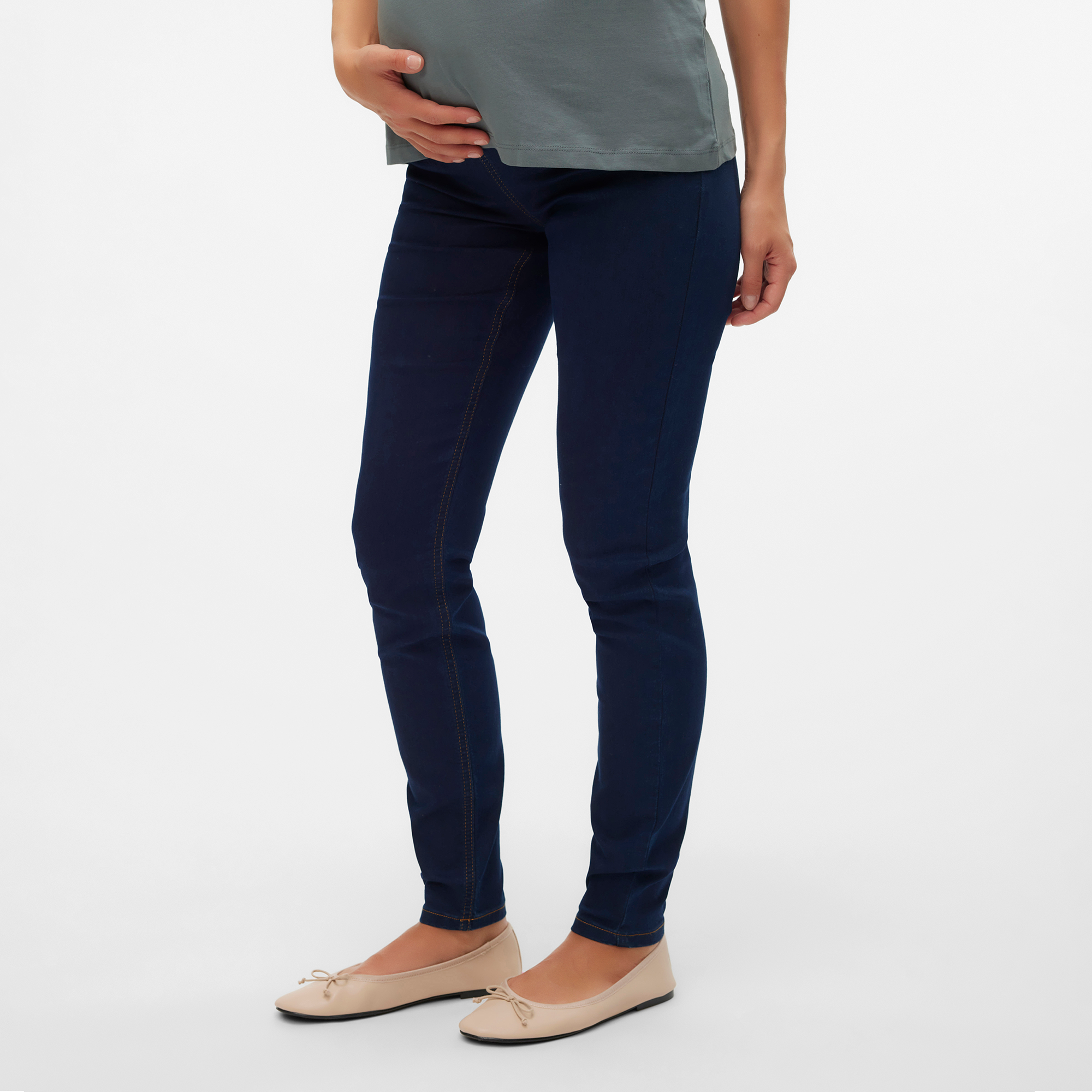 Umstandshosen, Mamalicious, Blau – Produktansicht