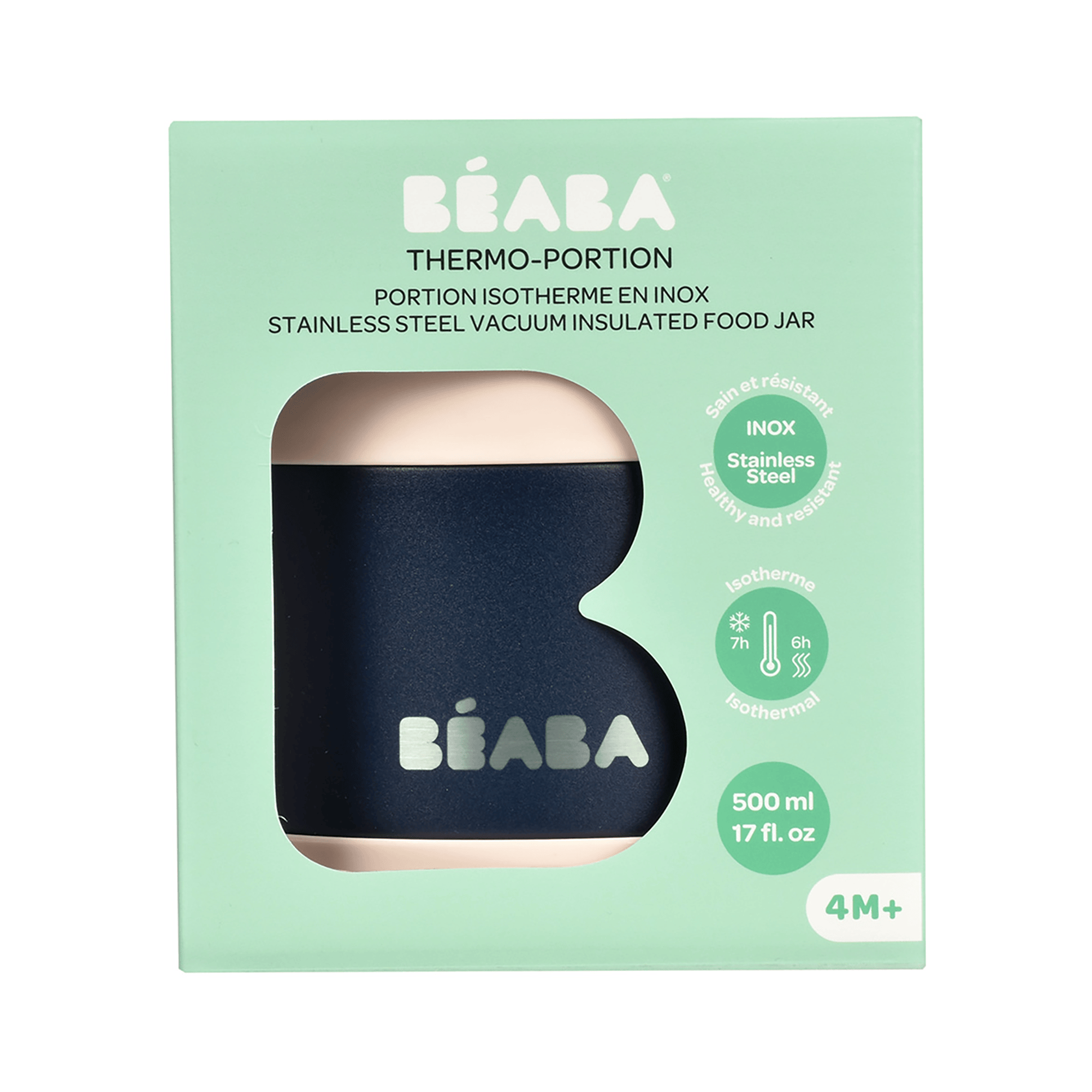 Nahrungsbehälter, BÈABA, Blau – Produktansicht