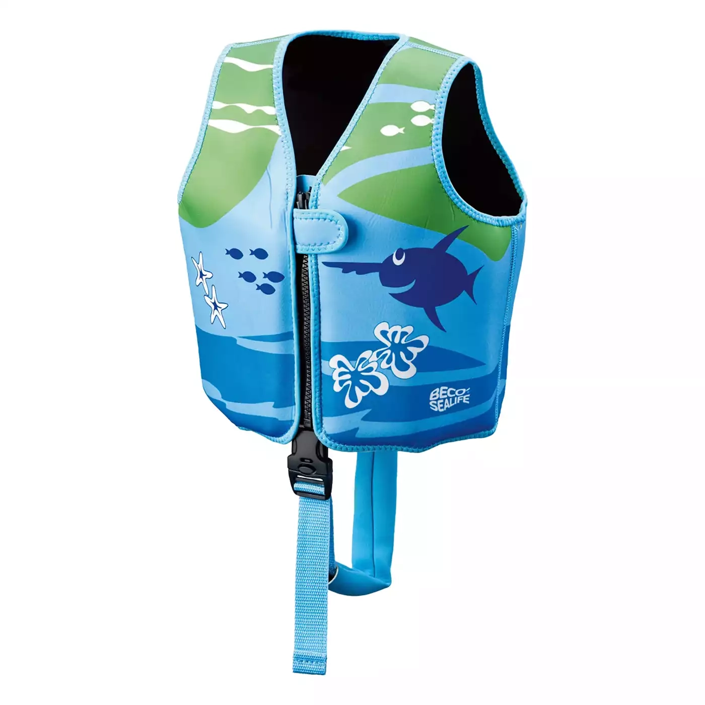 Schwimmwesten, BECO, Blau – Besonderheit: verstellbarer Beingurt