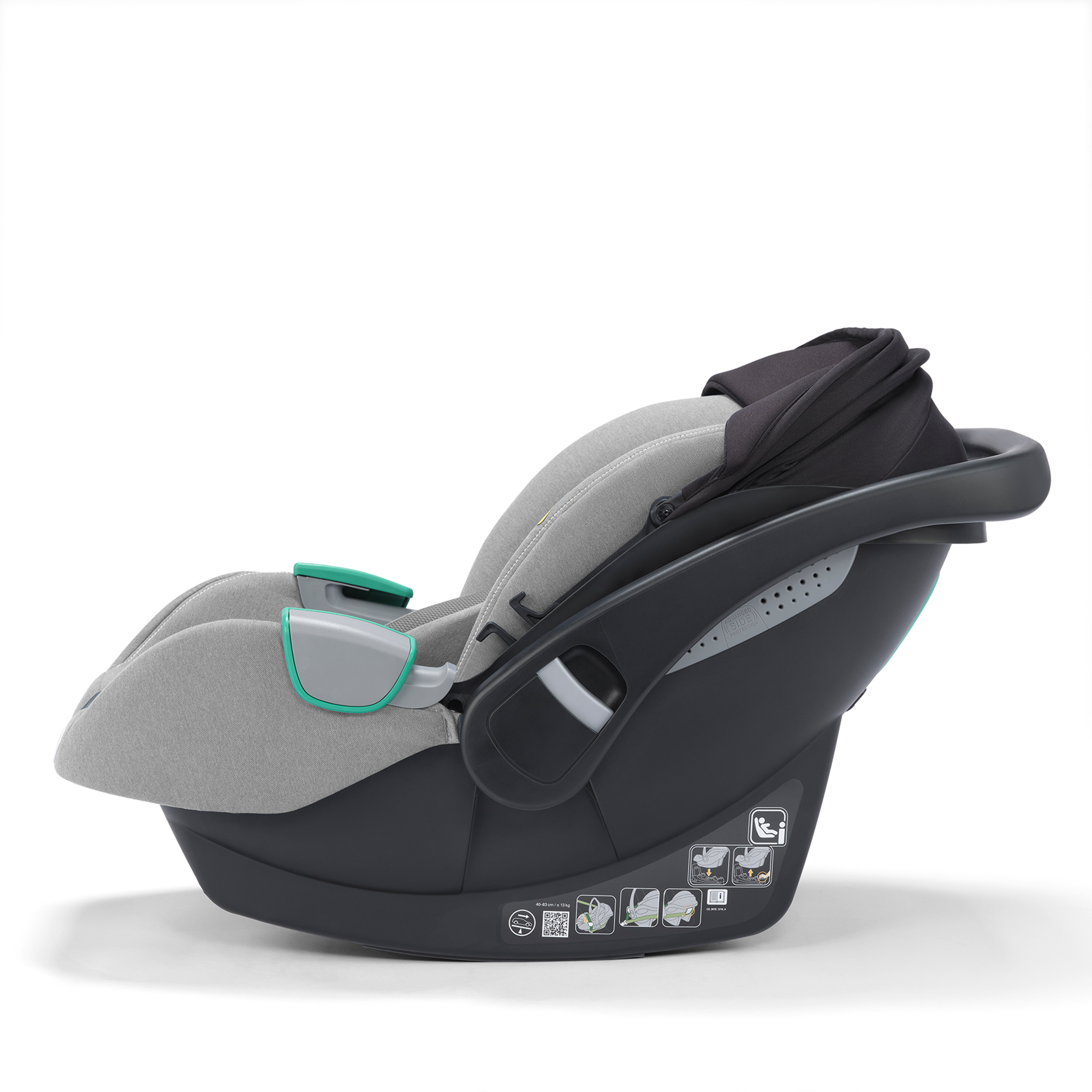Babyschalen 0-13 kg, Gruppe 0+, RECARO – Produktansicht