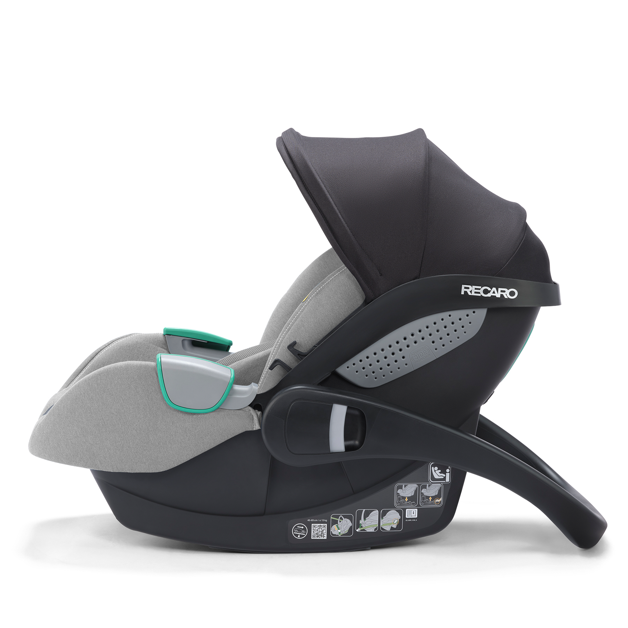 Babyschalen 0-13 kg, Gruppe 0+, RECARO – Produktansicht