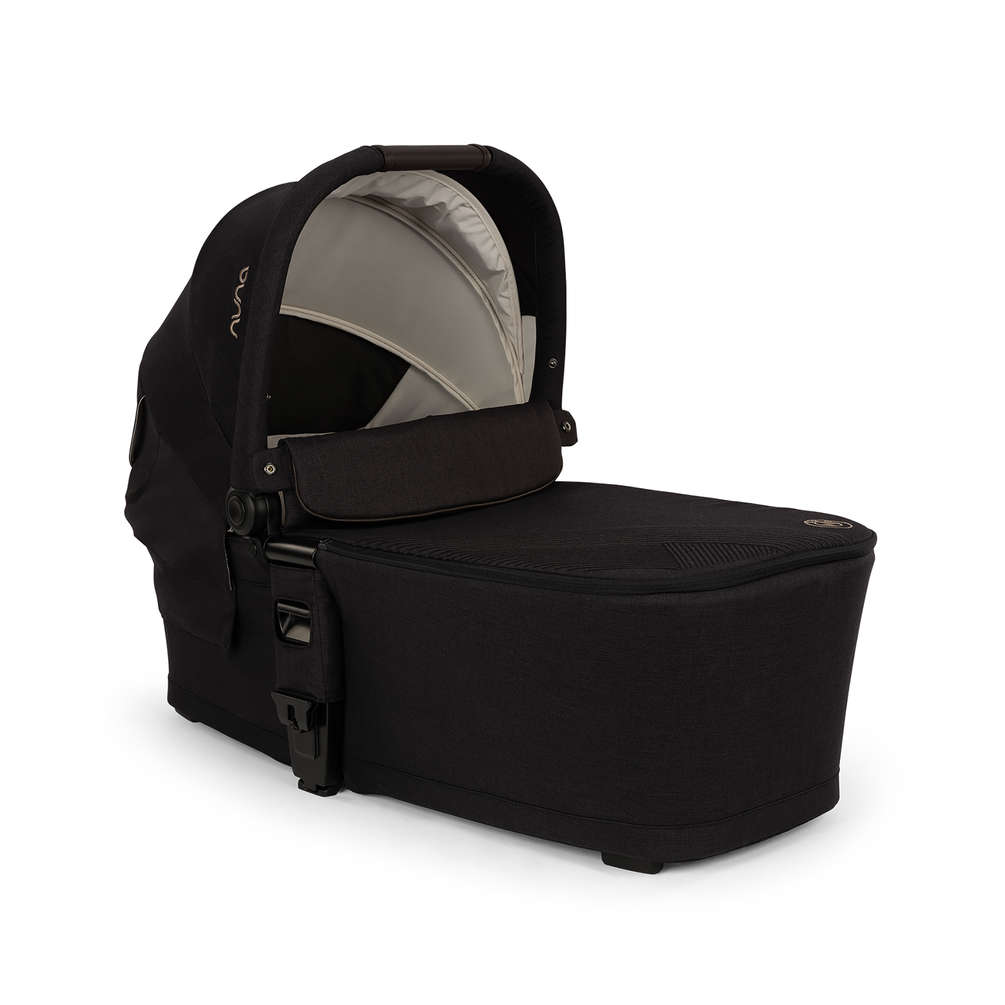 Kombi-Kinderwagen, nuna, Schwarz – Produktansicht