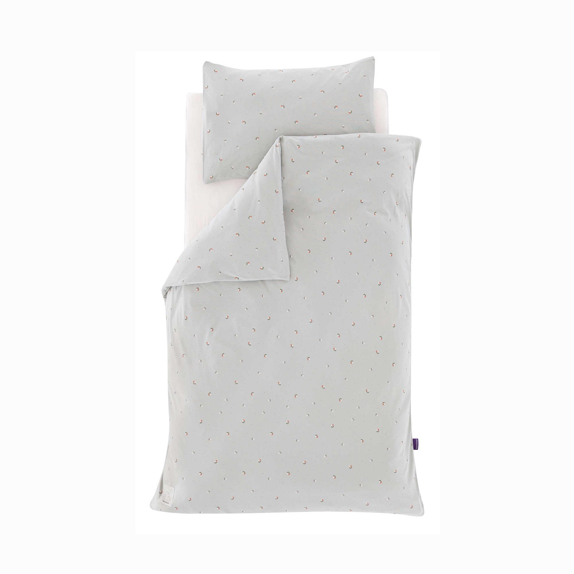 Bettbezüge, Träumeland, Grün – Besonderheit: 2-teiliges Kinderbettwäsche-Set: 100 x 135 cm und 40 x 60 cm